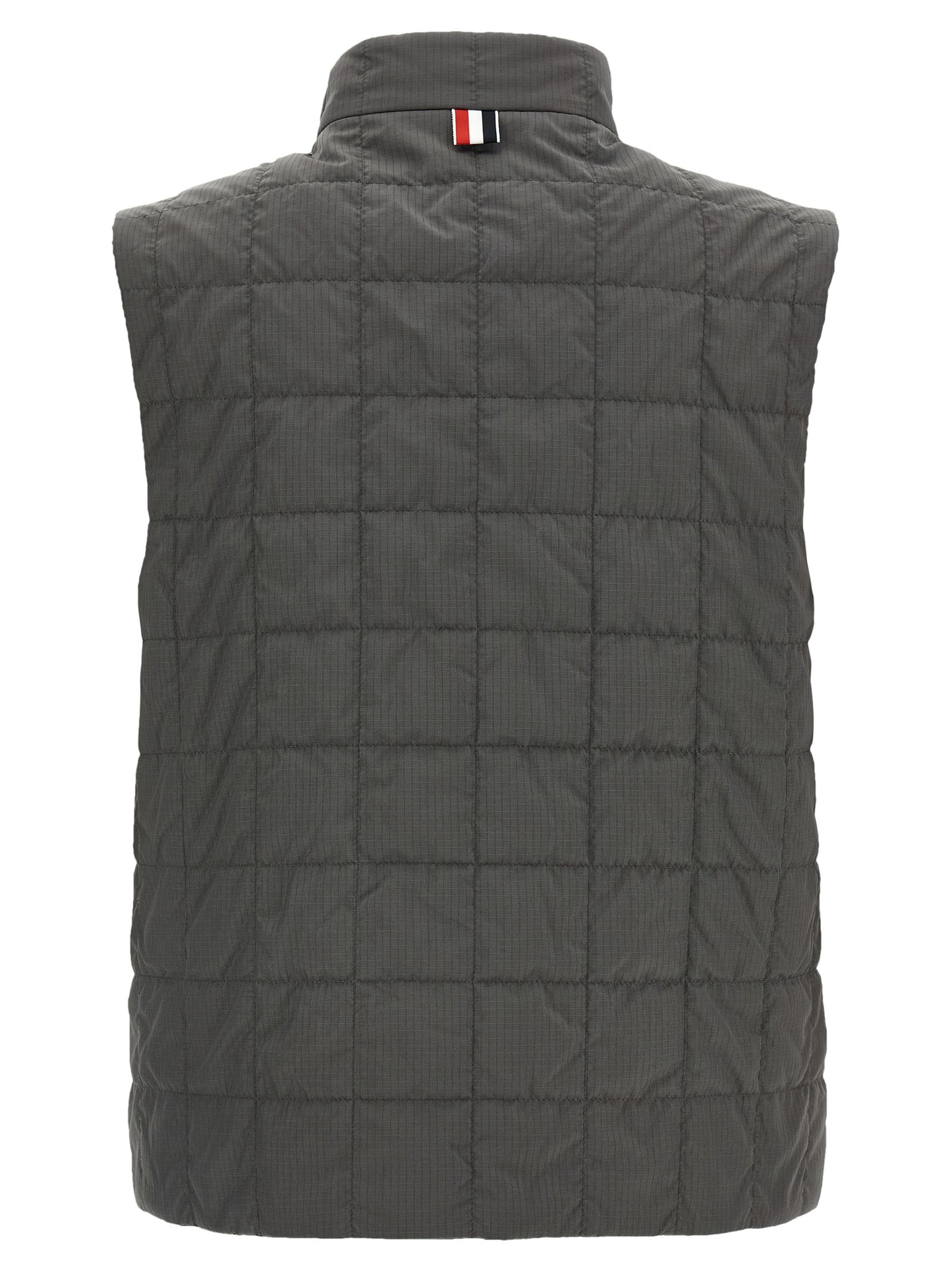 Thom Browne Men '4Bar' Ripstop Shiny Vest THOM BROWNE