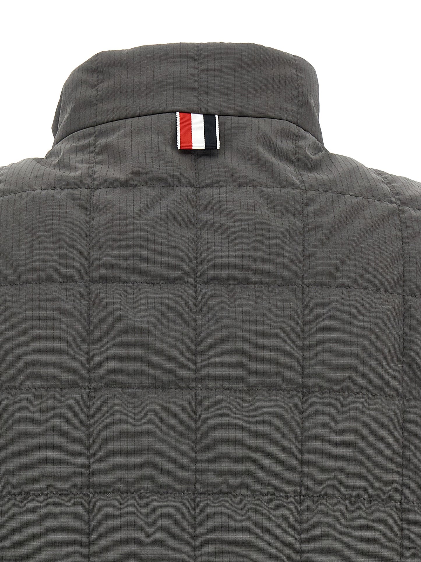 Thom Browne Men '4Bar' Ripstop Shiny Vest THOM BROWNE