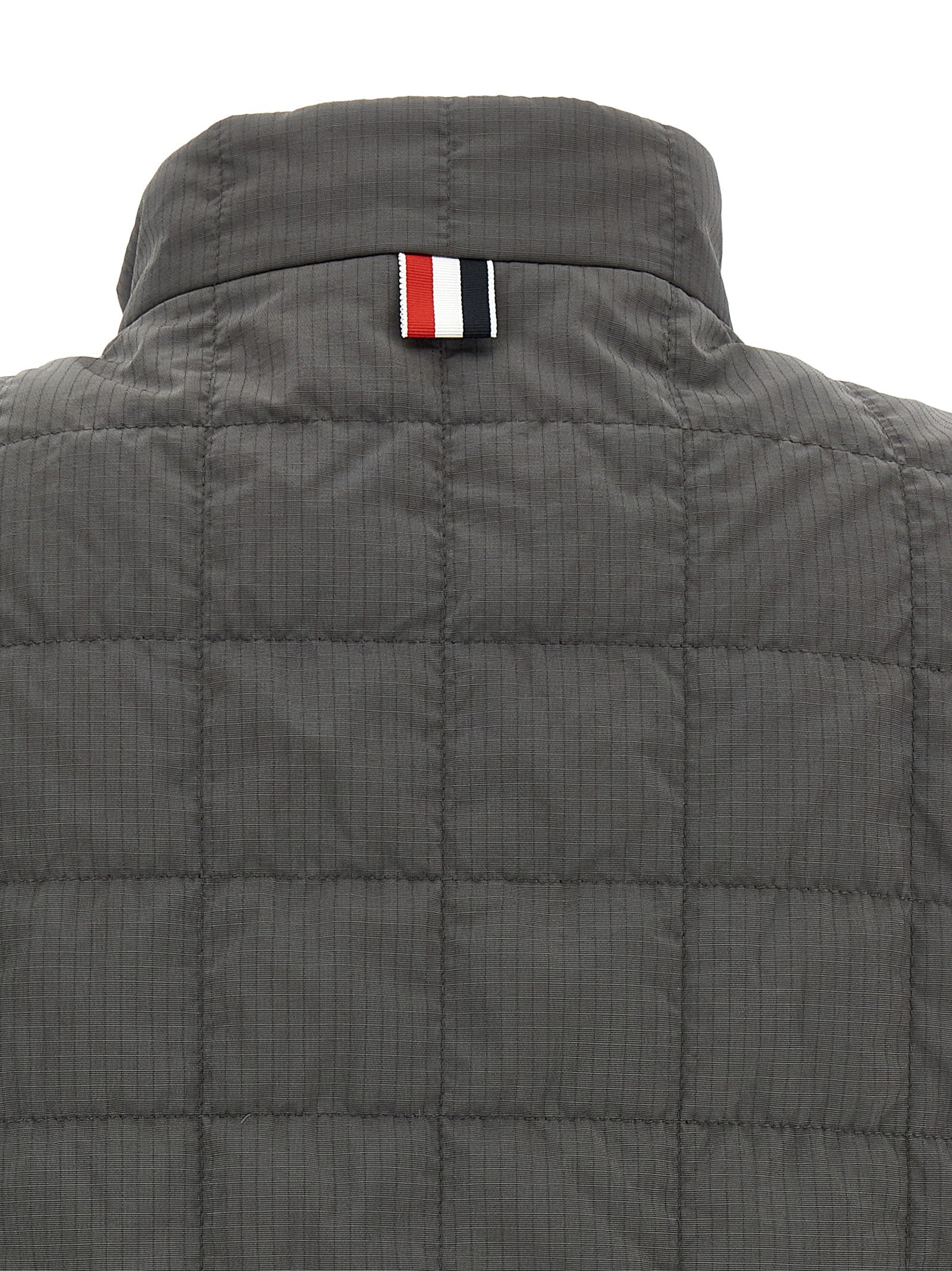 Thom Browne Men '4Bar' Ripstop Shiny Vest THOM BROWNE