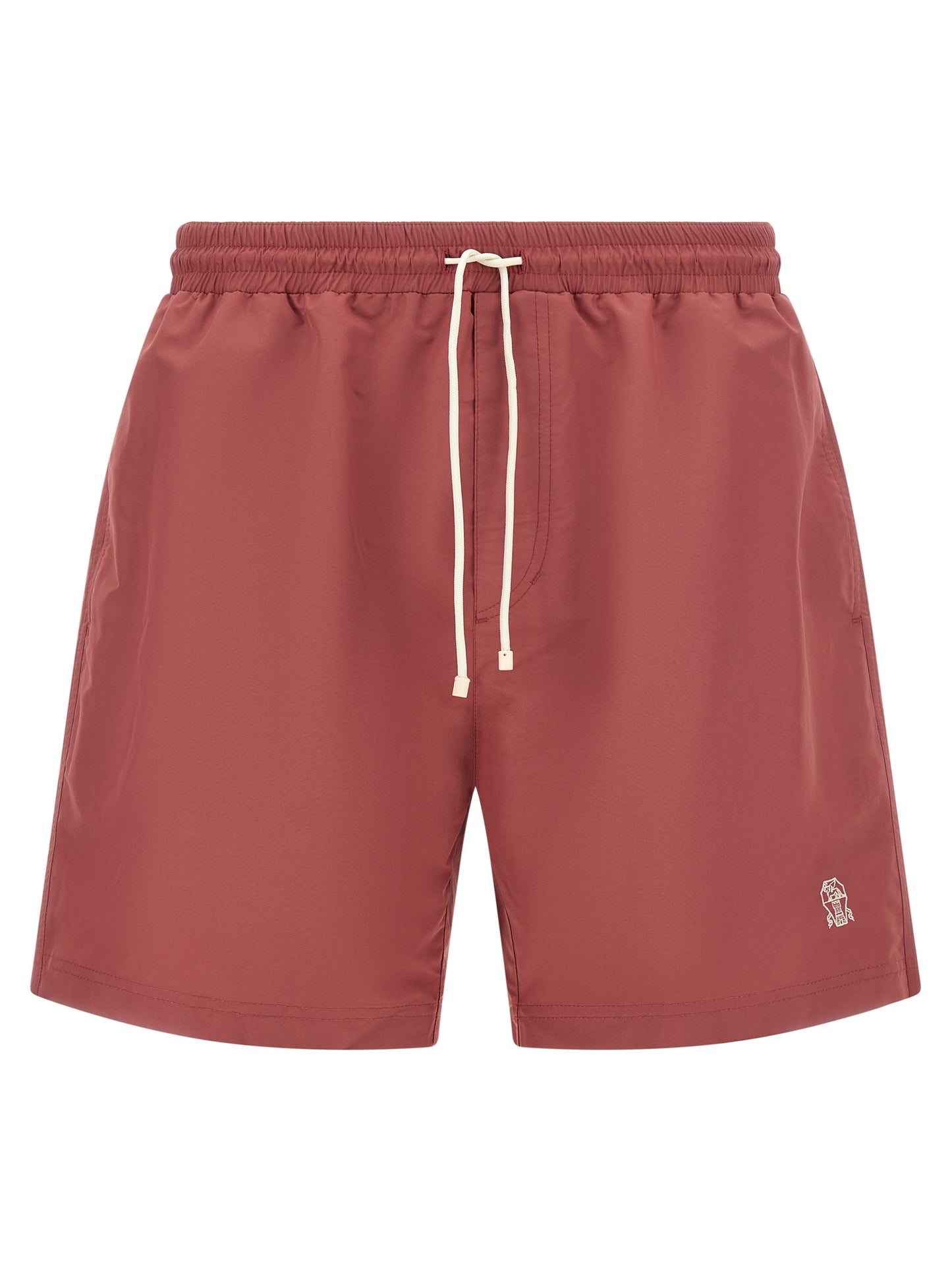 Brunello Cucinelli Men Solomeo Logo Swimsuit BRUNELLO CUCINELLI