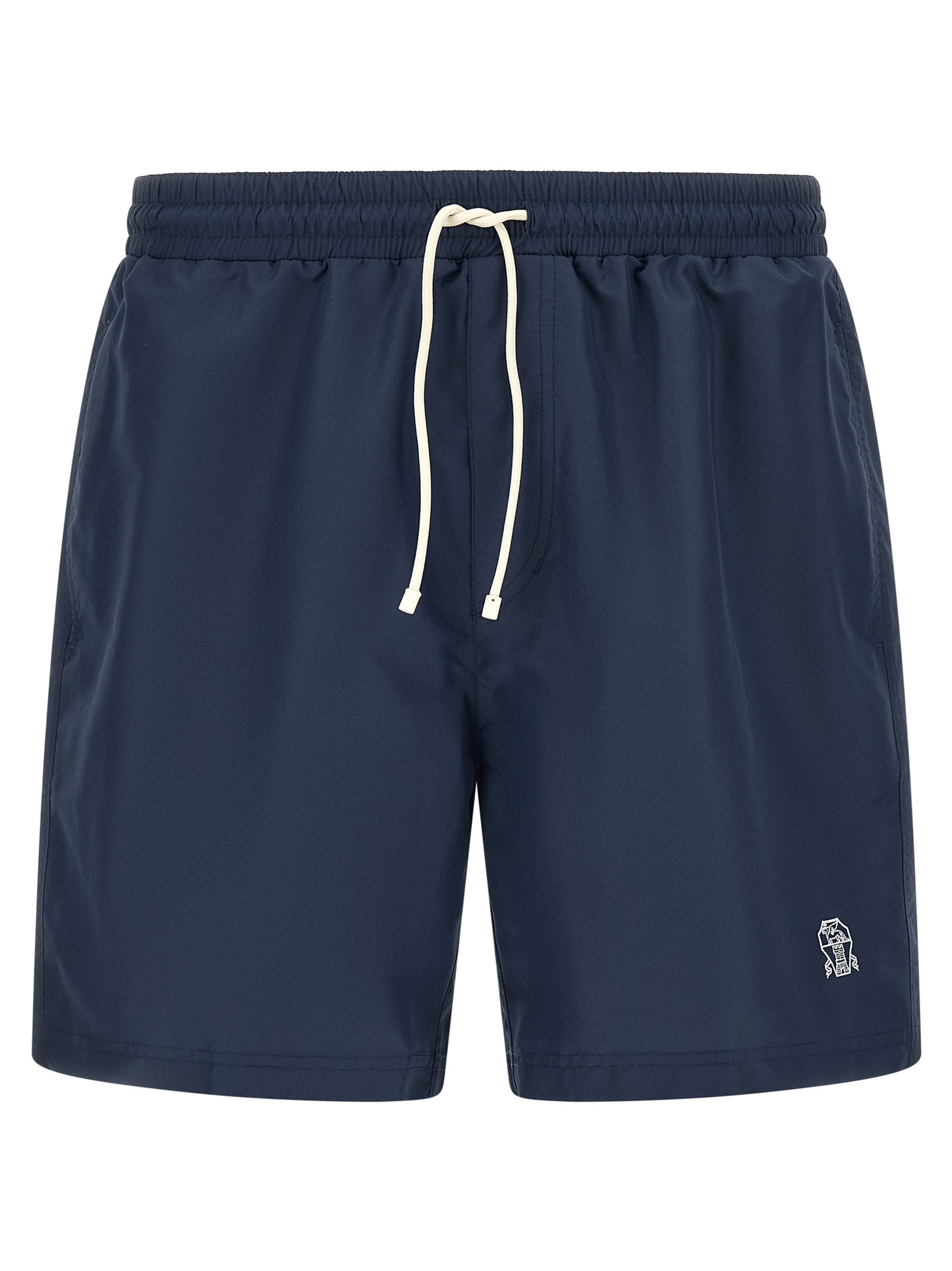 Brunello Cucinelli Men Logo Embroidery Swimsuit BRUNELLO CUCINELLI