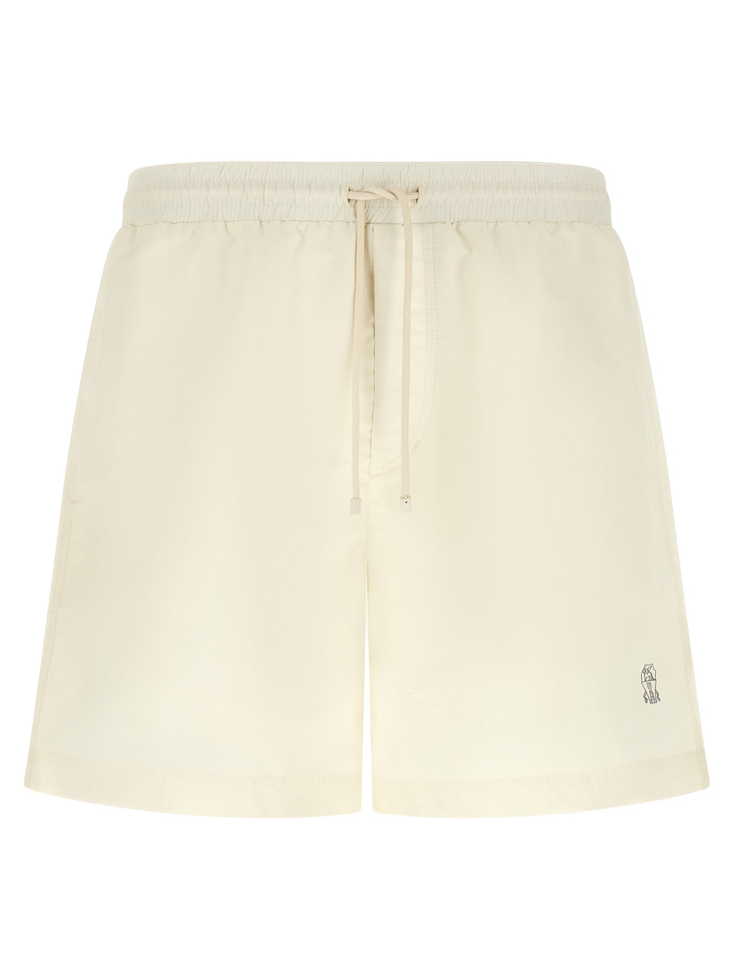 Brunello Cucinelli Men Solomeo Logo Swimsuit BRUNELLO CUCINELLI