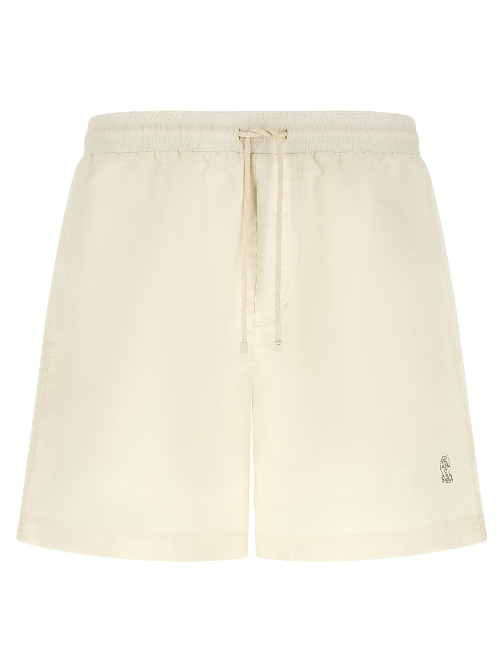 Brunello Cucinelli Men Solomeo Logo Swimsuit BRUNELLO CUCINELLI