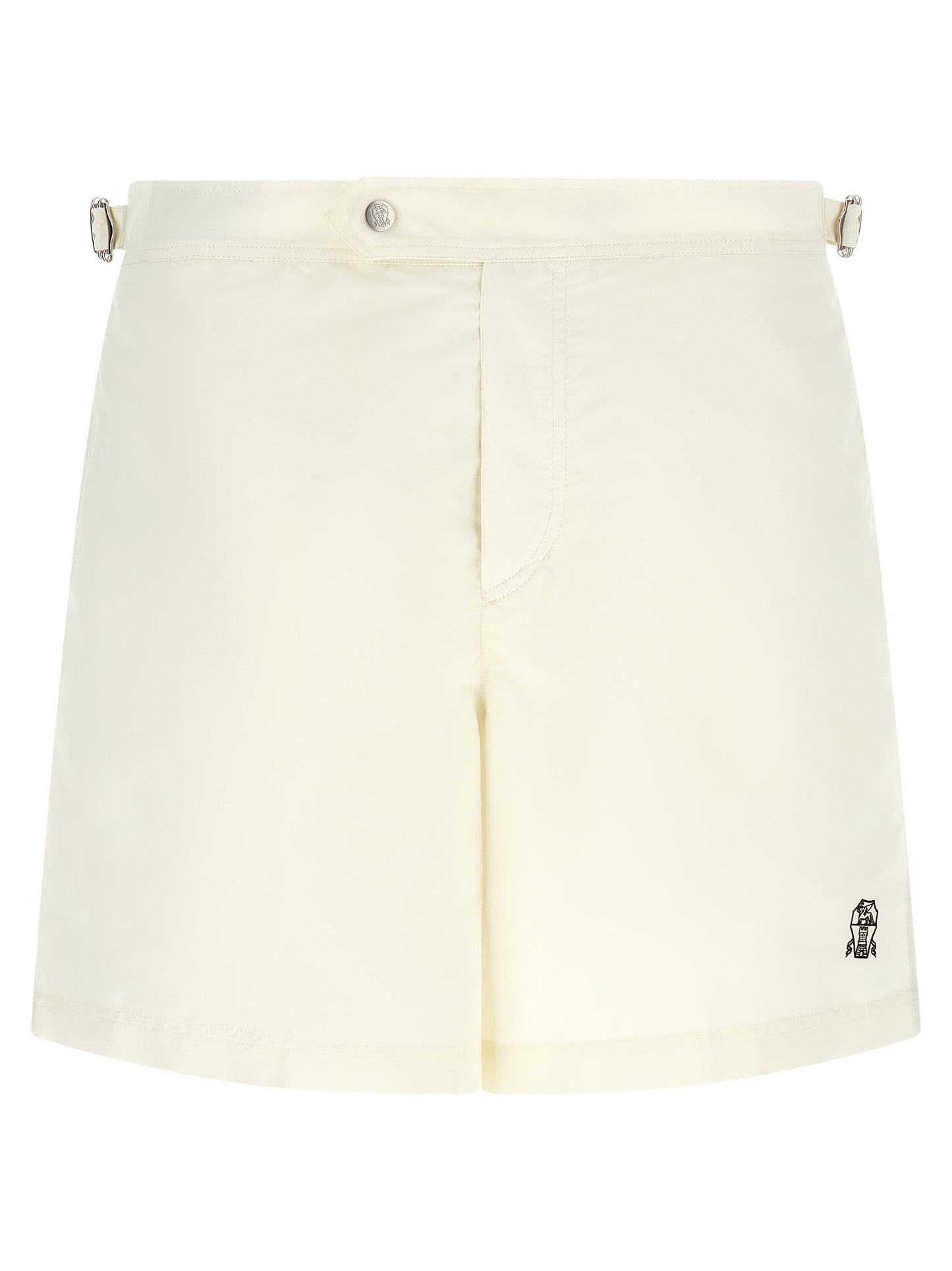 Brunello Cucinelli Men Logo Embroidery Swimsuit BRUNELLO CUCINELLI