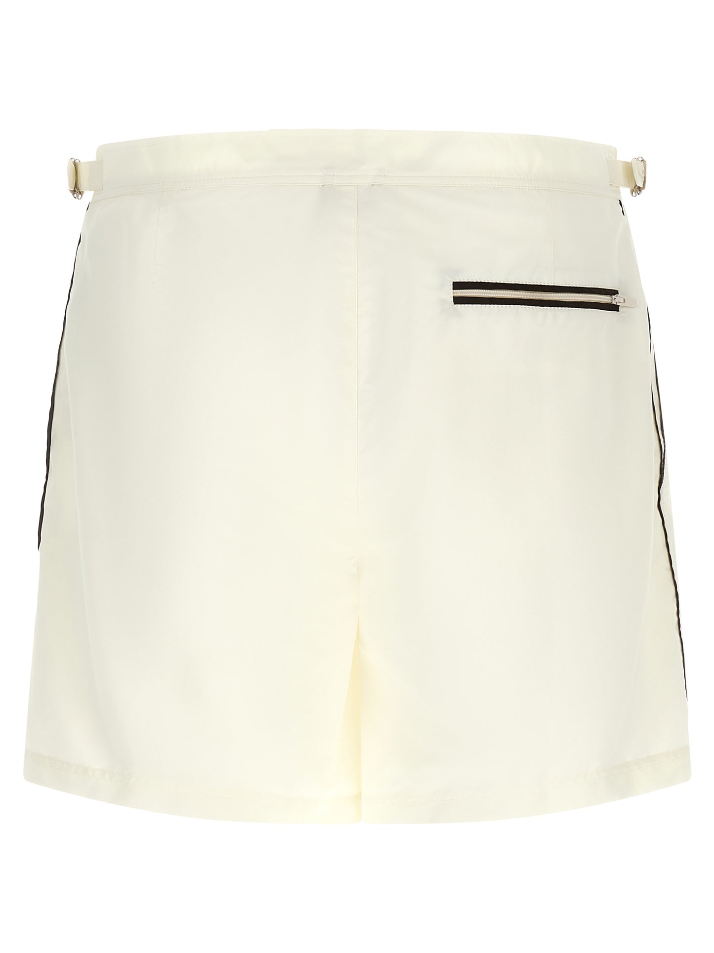 Brunello Cucinelli Men Logo Embroidery Swimsuit BRUNELLO CUCINELLI