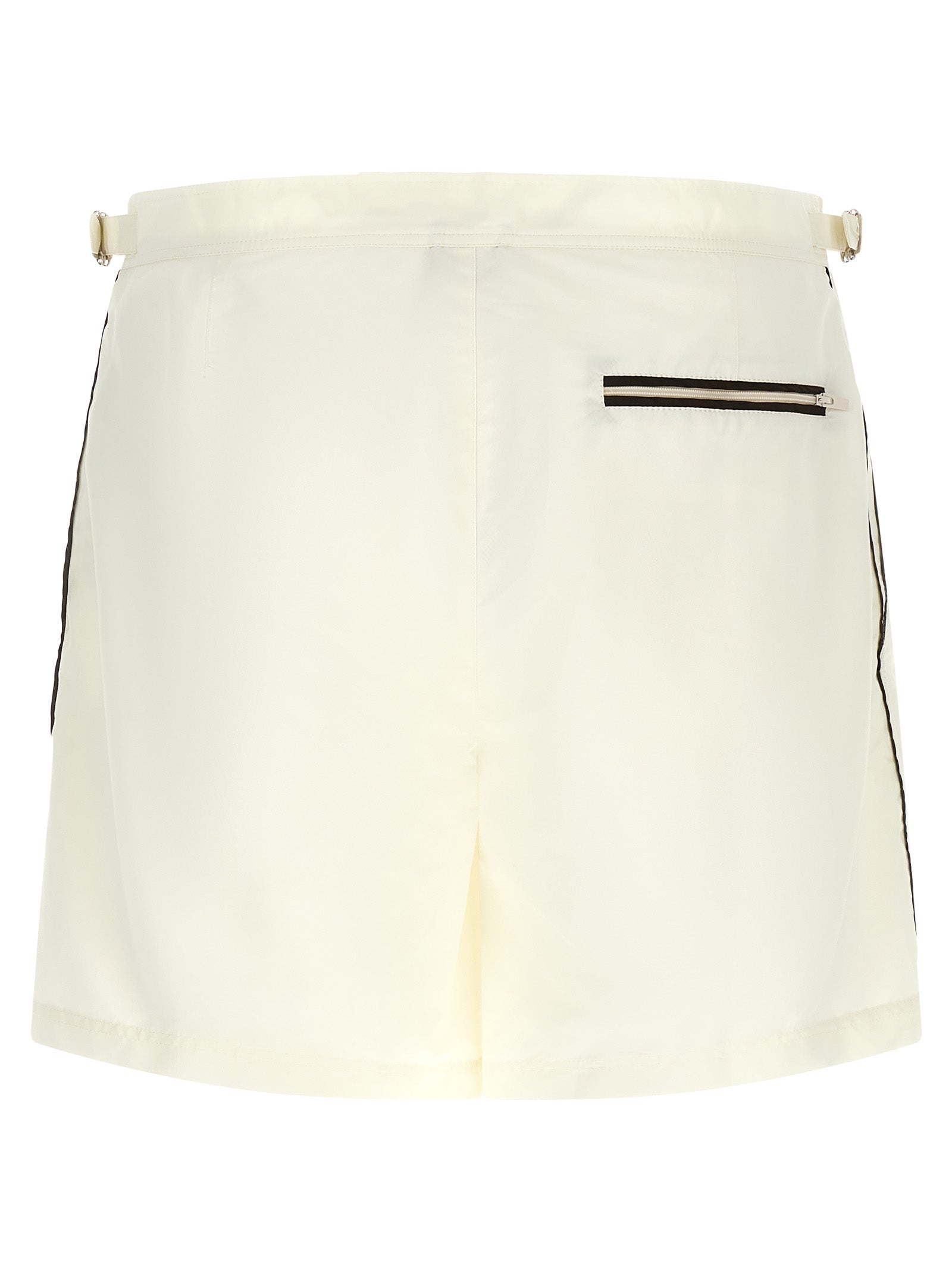 Brunello Cucinelli Men Logo Embroidery Swimsuit BRUNELLO CUCINELLI