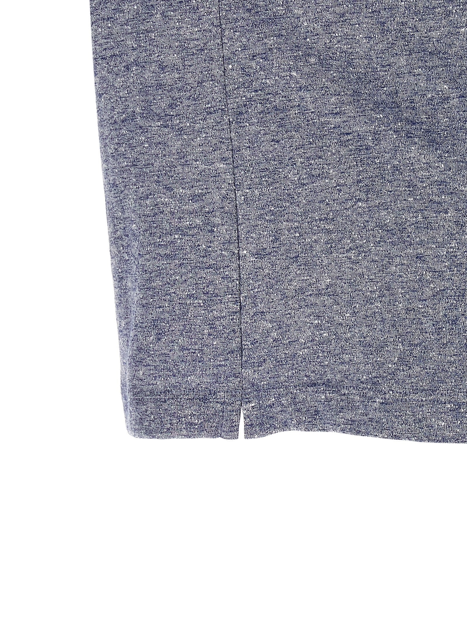 Brunello Cucinelli Men Mélange Linen Blend T-Shirt BRUNELLO CUCINELLI