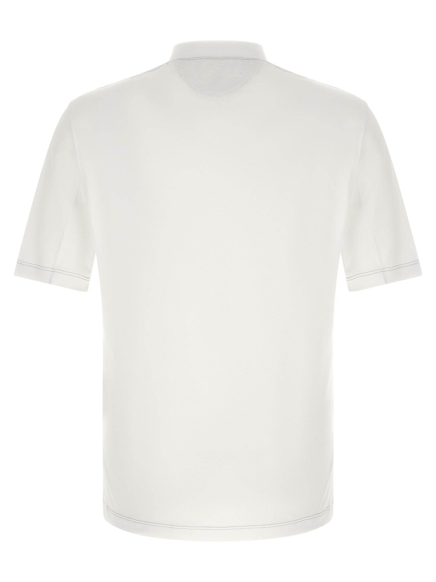 Brunello Cucinelli Men Techno Piquet T-Shirt BRUNELLO CUCINELLI