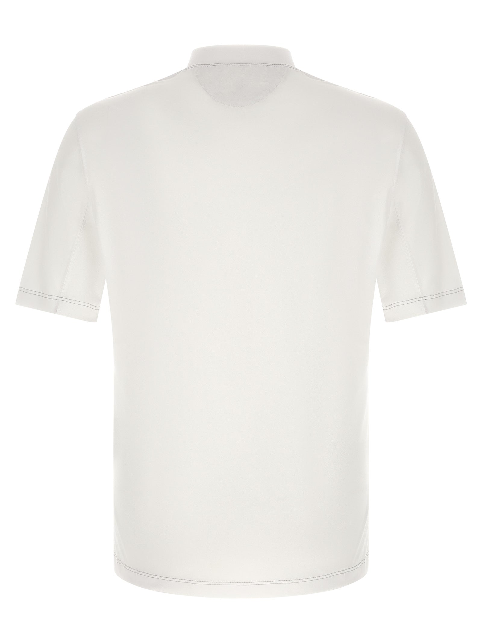 Brunello Cucinelli Men Techno Piquet T-Shirt BRUNELLO CUCINELLI