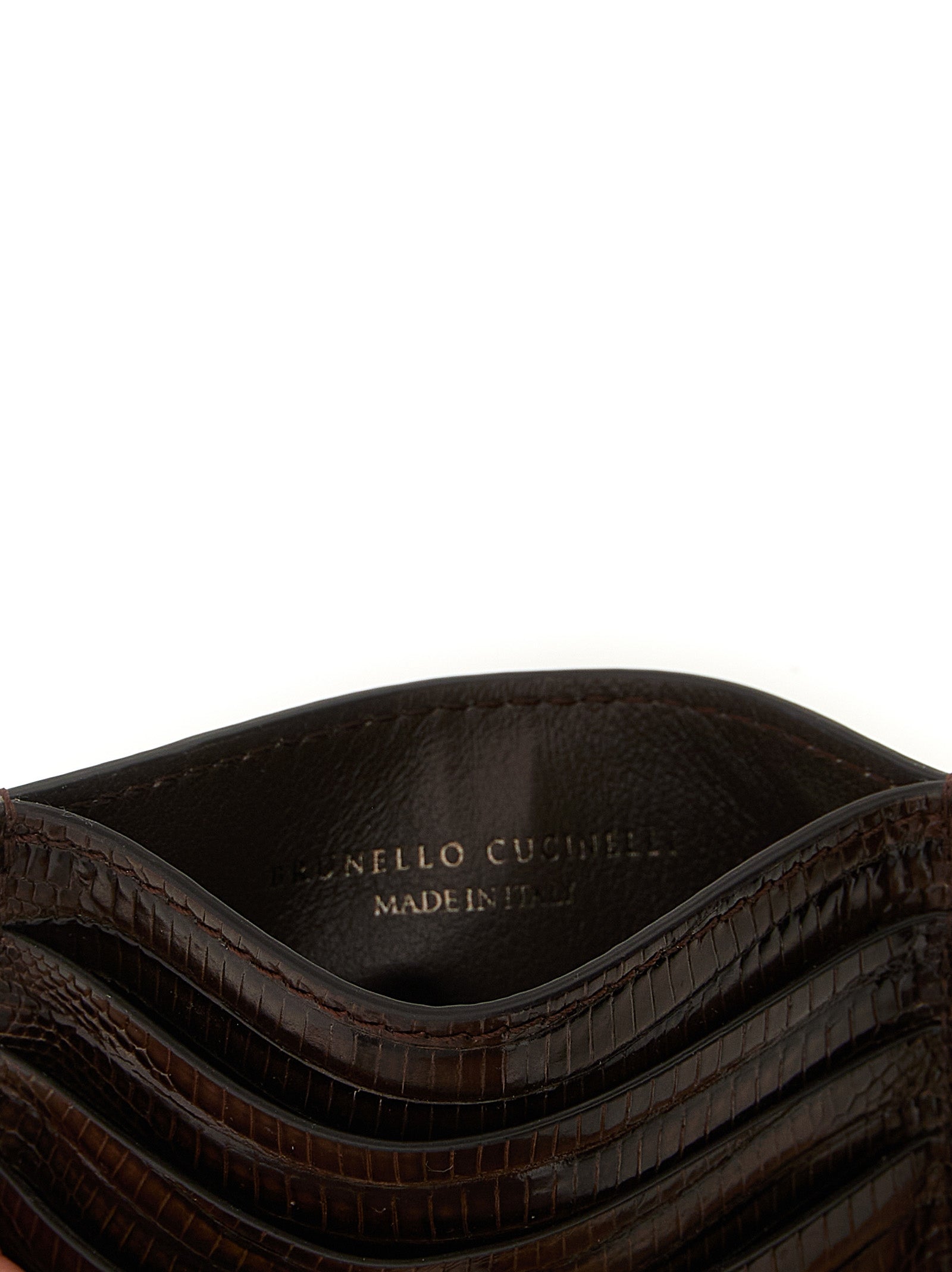 Brunello Cucinelli Women Leather Cardholder BRUNELLO CUCINELLI