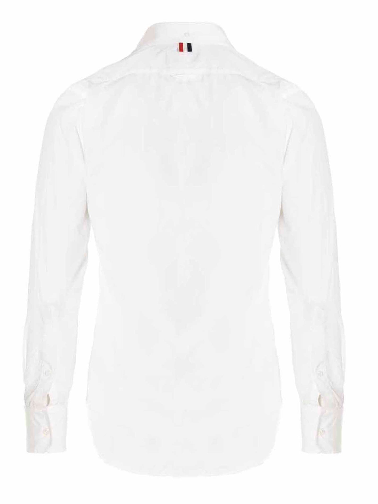 Thom Browne Men Solid Poplin Shirt THOM BROWNE