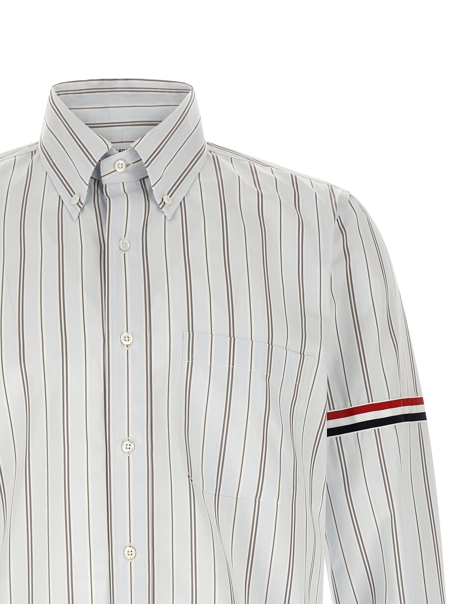 Thom Browne Men 'Rwb' Headband Shirt THOM BROWNE