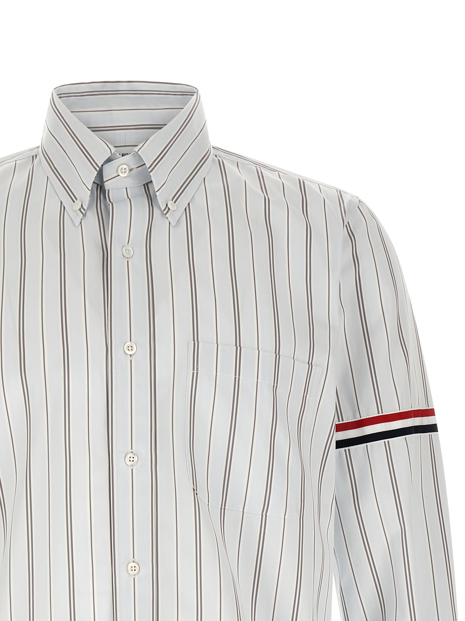 Thom Browne Men 'Rwb' Headband Shirt THOM BROWNE