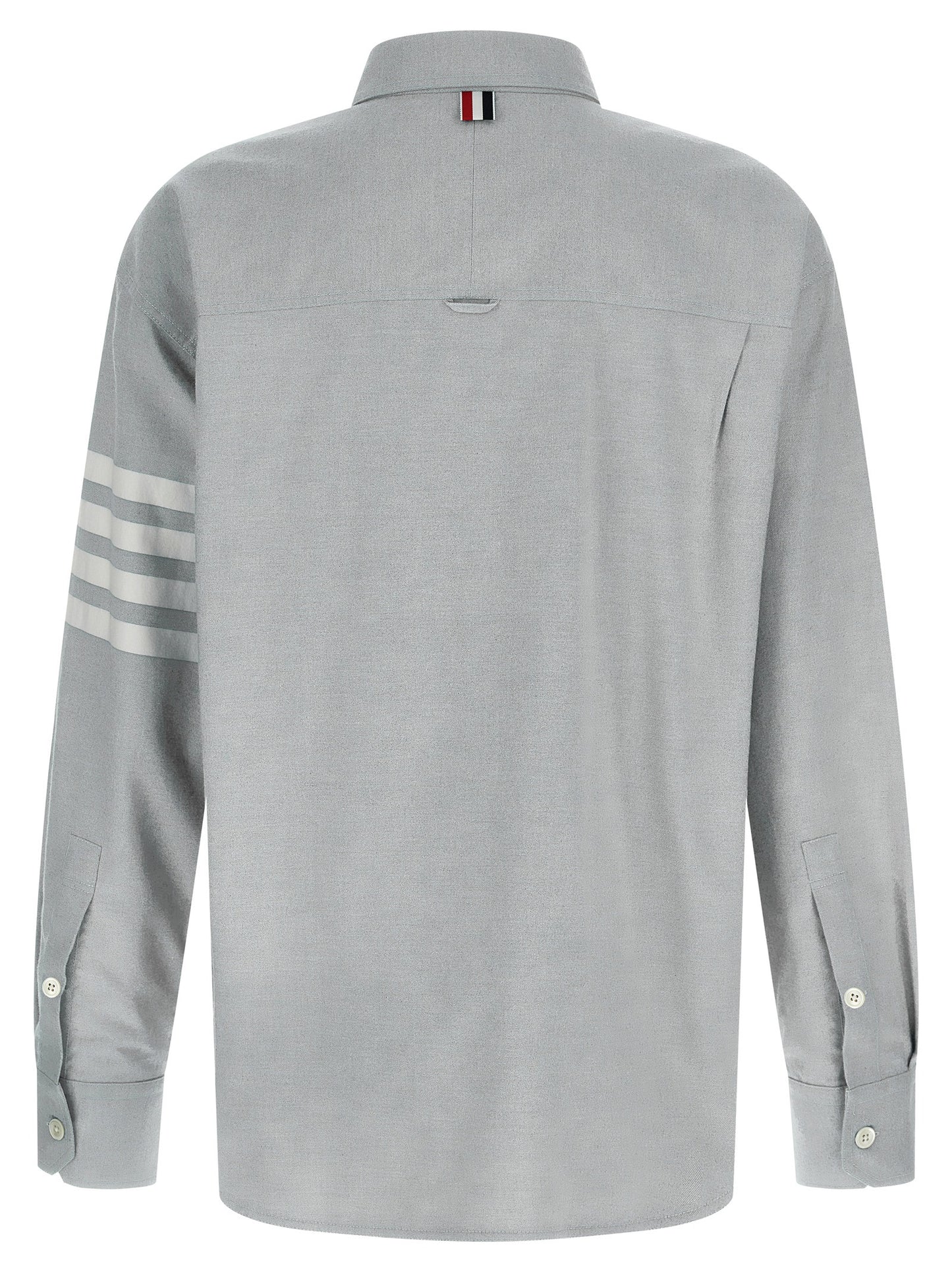 Thom Browne Men '4Bar' Flannel Shirt THOM BROWNE