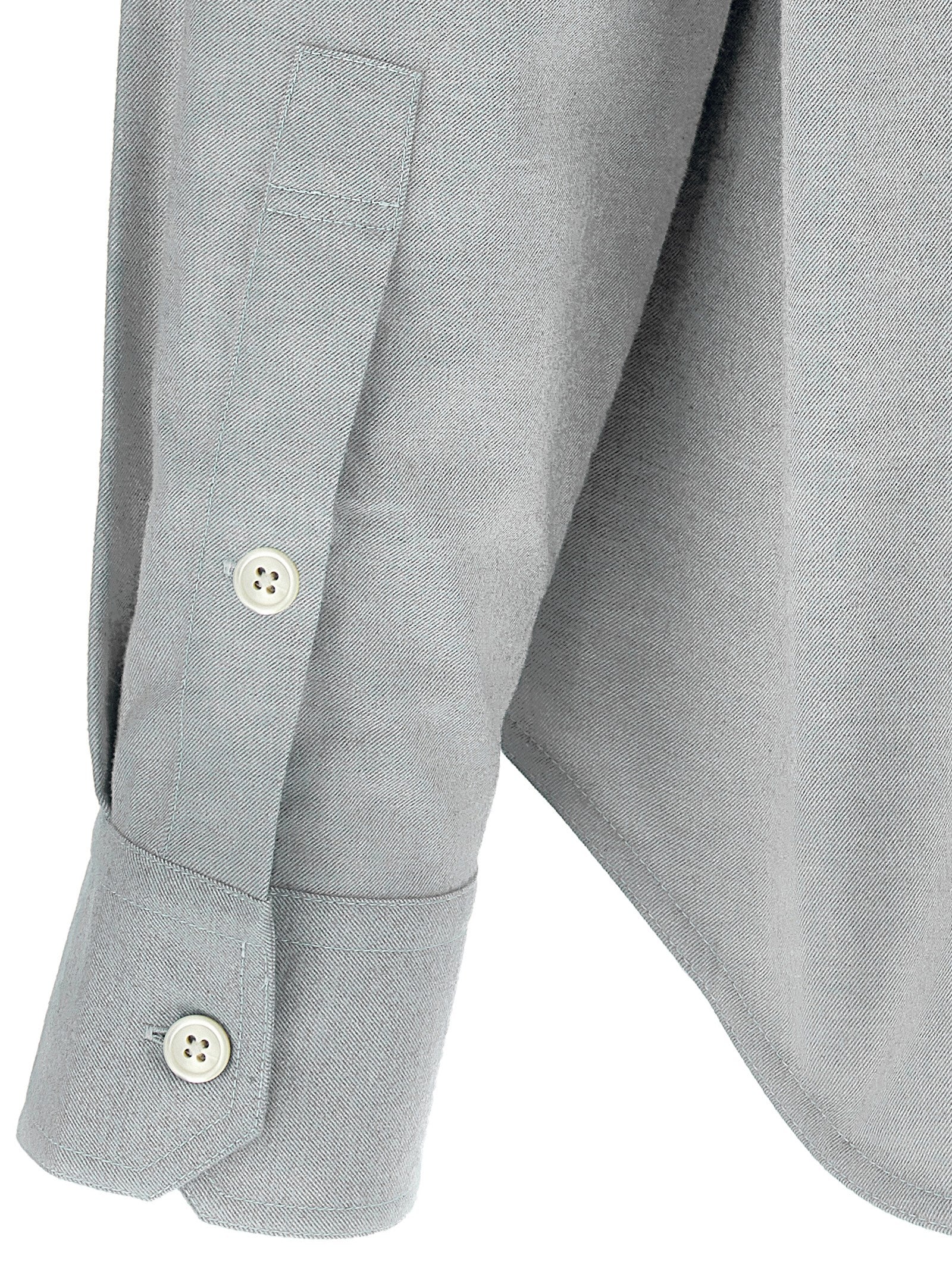Thom Browne Men '4Bar' Flannel Shirt THOM BROWNE