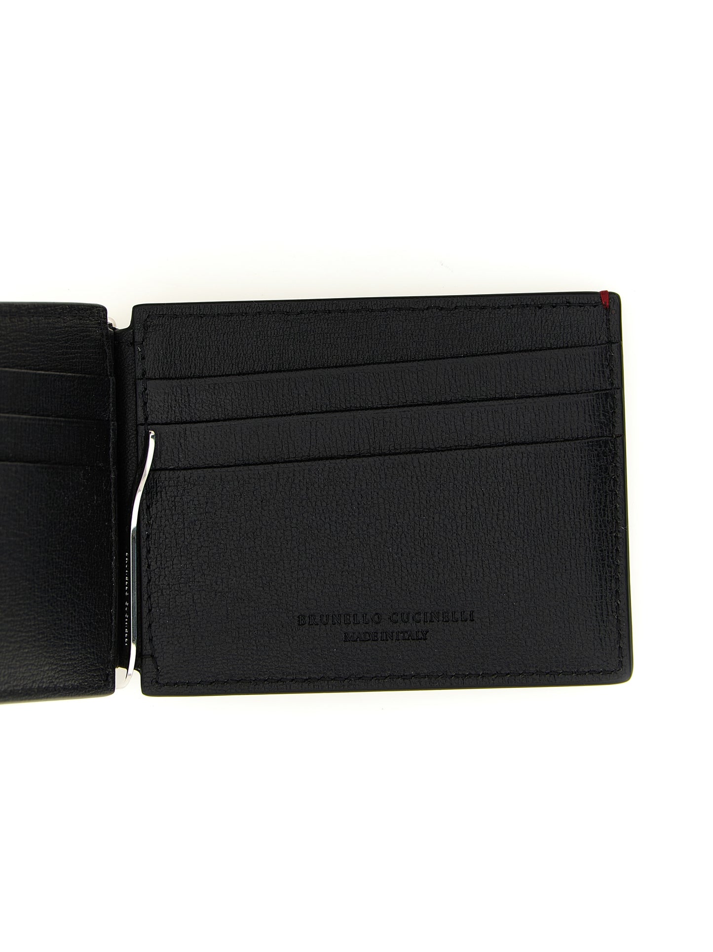 Brunello Cucinelli Men Wallet With Clip BRUNELLO CUCINELLI