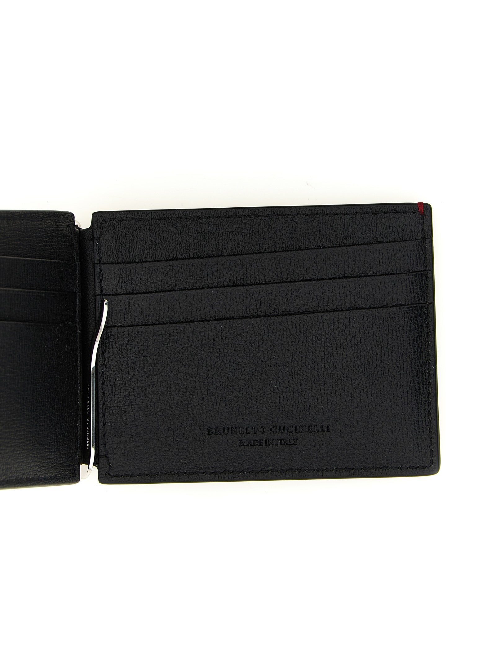 Brunello Cucinelli Men Wallet With Clip BRUNELLO CUCINELLI