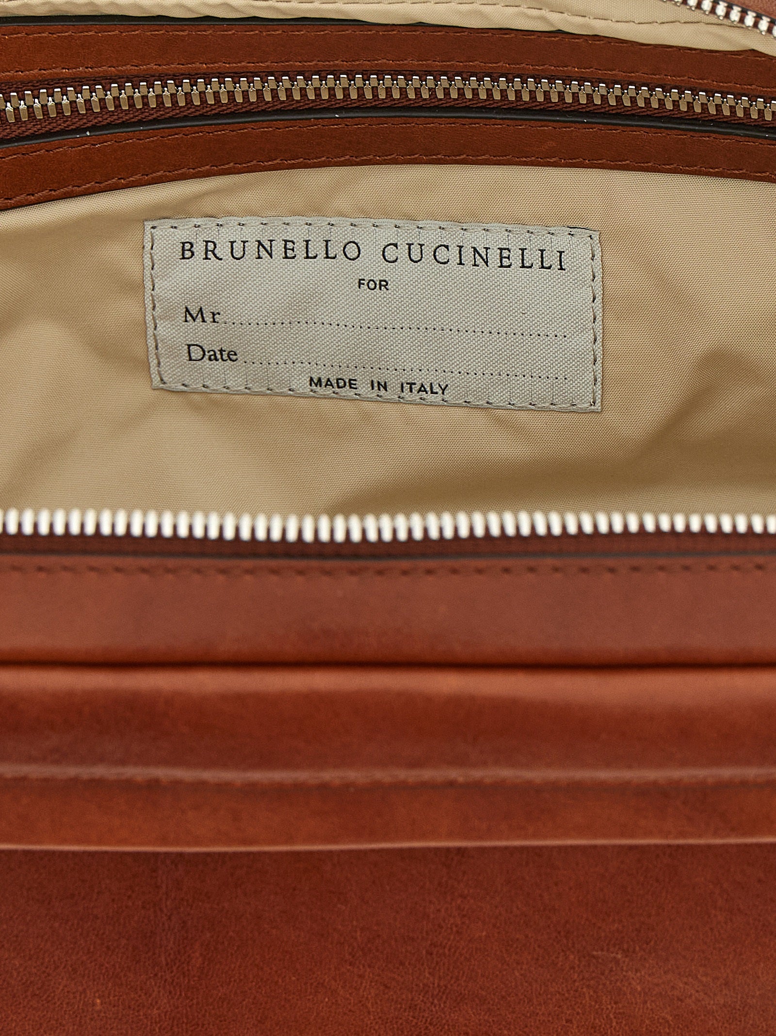 Brunello Cucinelli Men Vintage Leather Beauty BRUNELLO CUCINELLI
