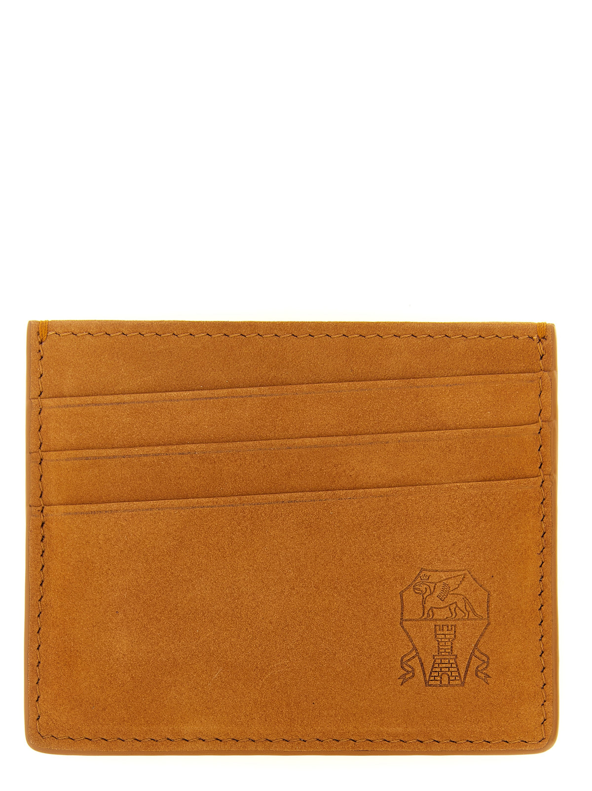 Brunello Cucinelli Men Suede Card Holder BRUNELLO CUCINELLI