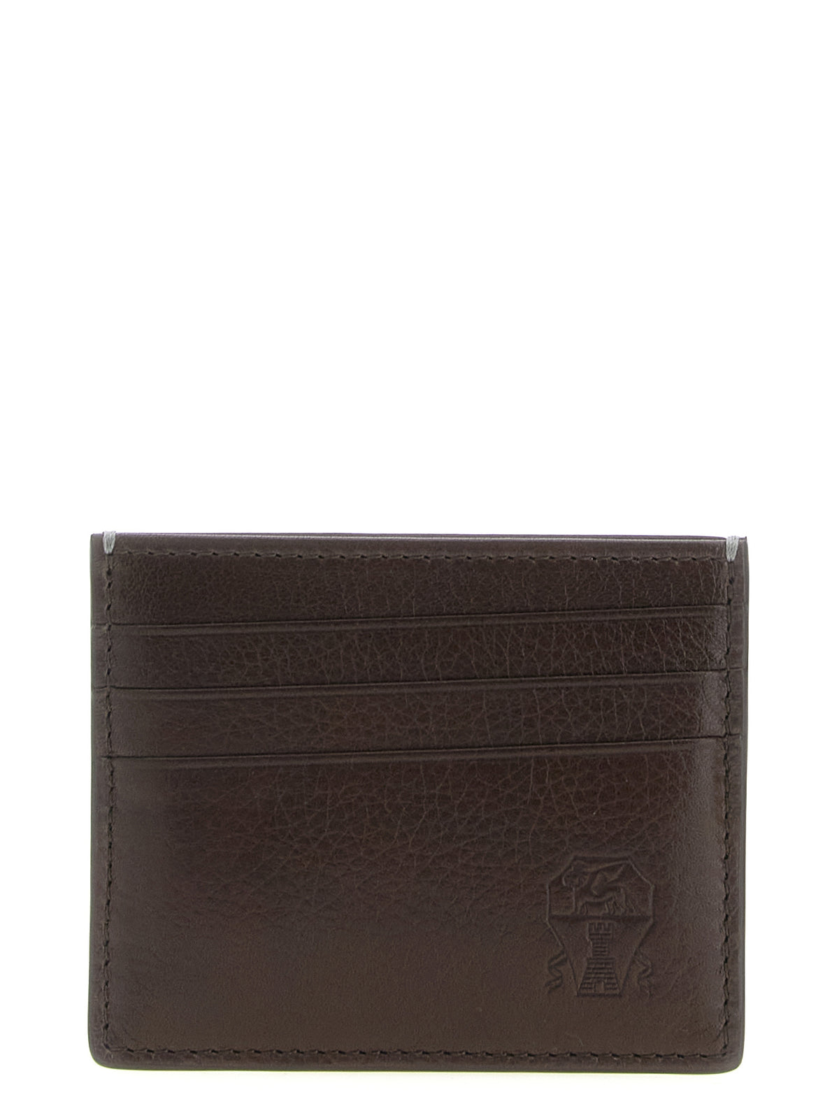 Brunello Cucinelli Men Leather Cardholder BRUNELLO CUCINELLI