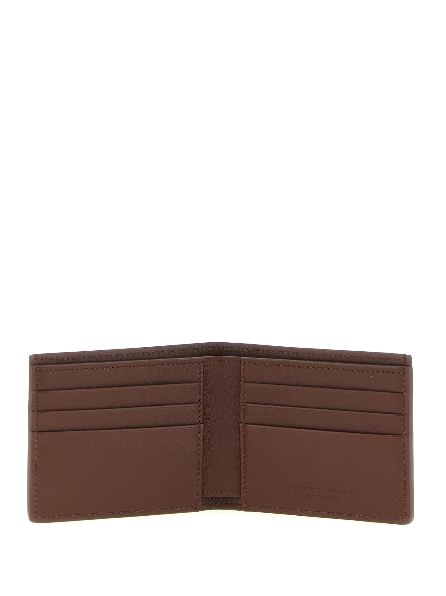 Brunello Cucinelli Men Leather Wallet BRUNELLO CUCINELLI