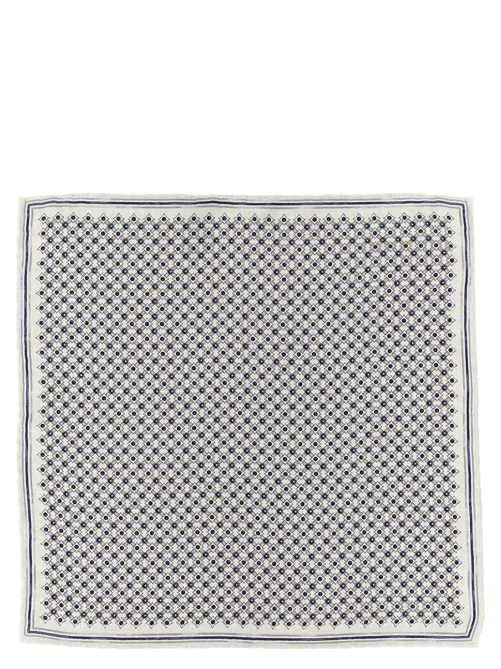 Brunello Cucinelli Men Double Face Silk Pocket Clutch Bag BRUNELLO CUCINELLI