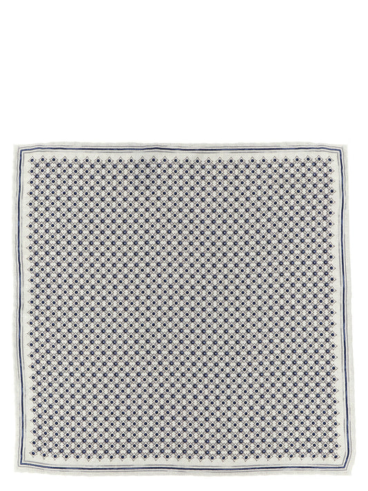 Brunello Cucinelli Men Double Face Silk Pocket Clutch Bag BRUNELLO CUCINELLI
