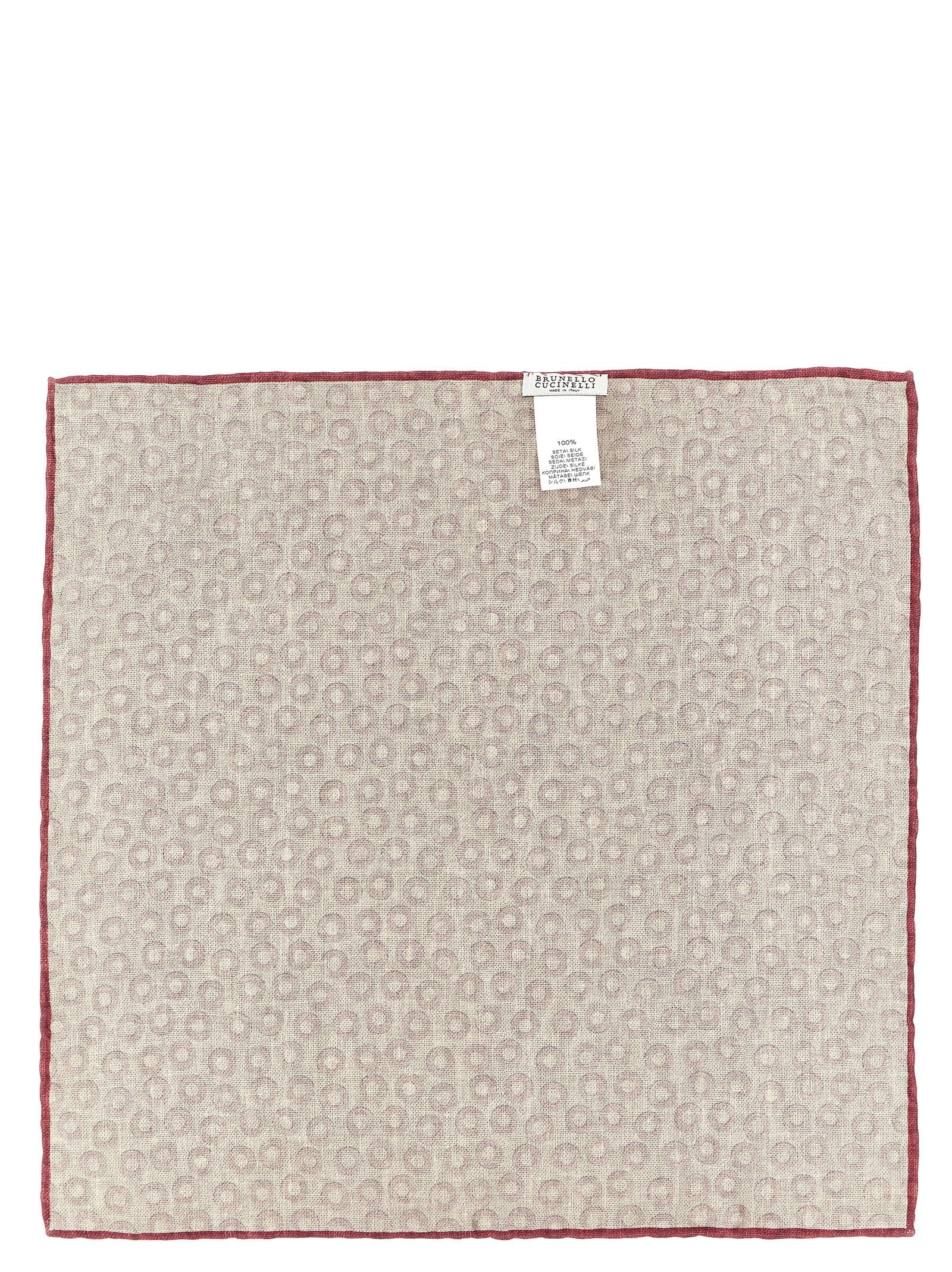 Brunello Cucinelli Men Polka Dot Pocket Clutch Bag BRUNELLO CUCINELLI