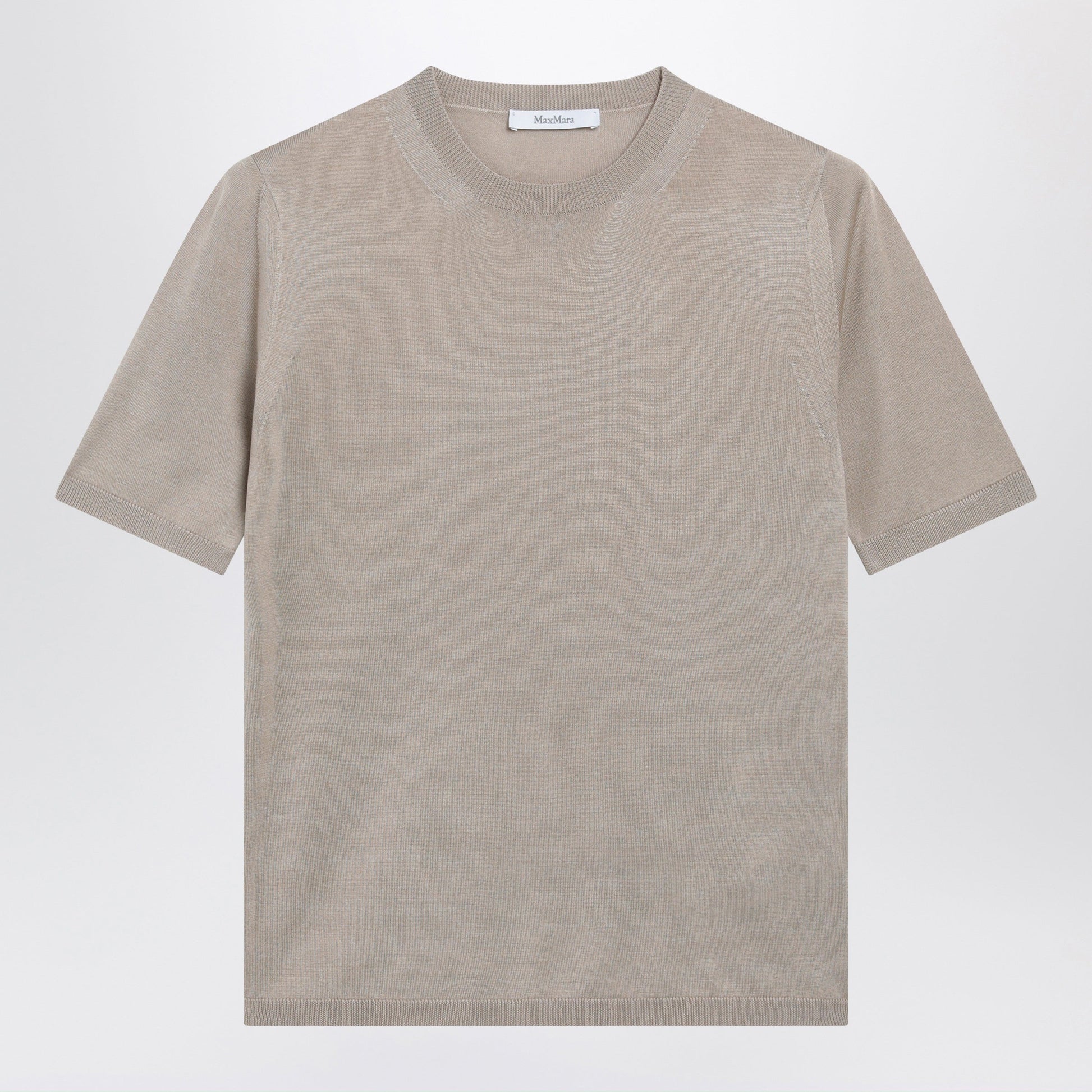 Max Mara Rock Beige Cashmere And Silk Sweater Women MAX MARA
