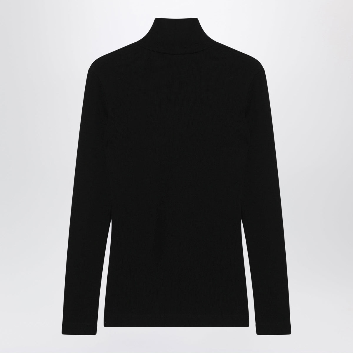 Max Mara Black Turtleneck In Virgin Wool Women MAX MARA