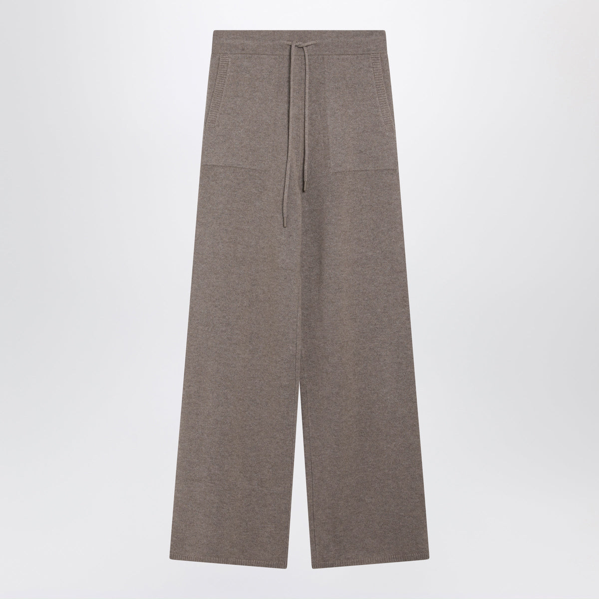 Max Mara Beige Melange Jogging Trousers In Cashmere Women MAX MARA