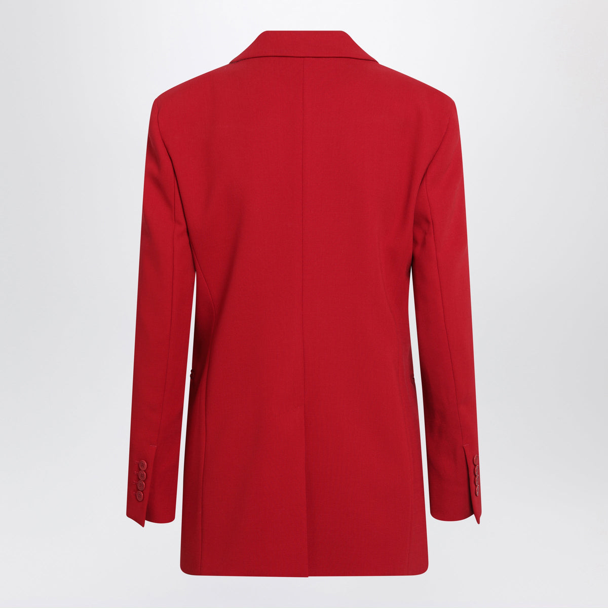 Max Mara Red Wool Cady Blazer Women MAX MARA