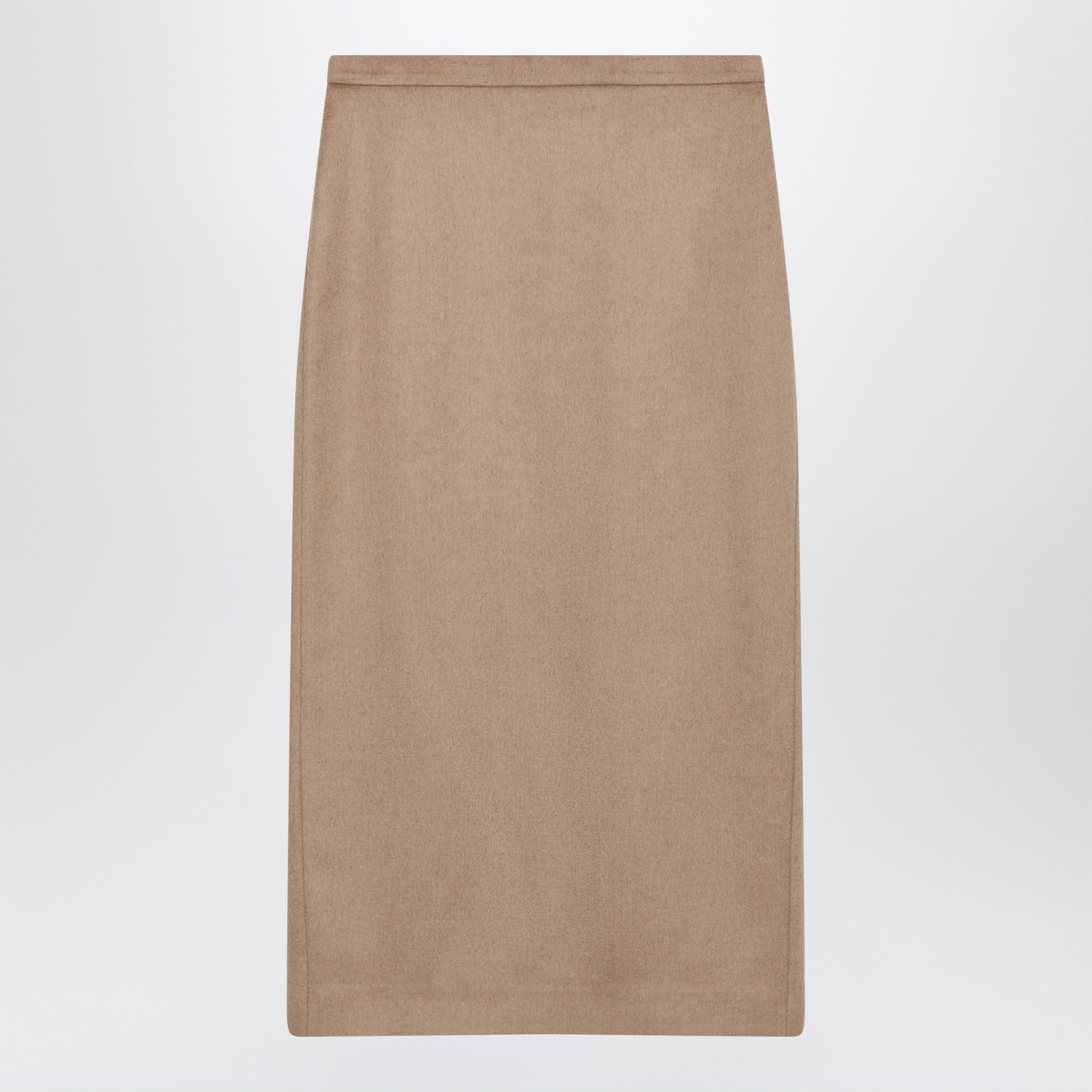 Max Mara Camel Brushed Pencil Skirt Women MAX MARA