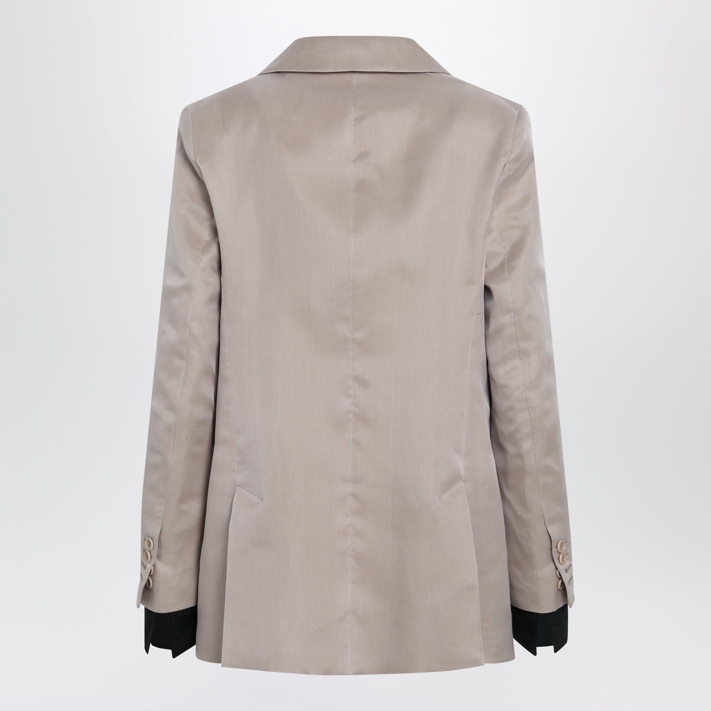 Max Mara Oversized Linen And Organza Blazer In Pink Women MAX MARA