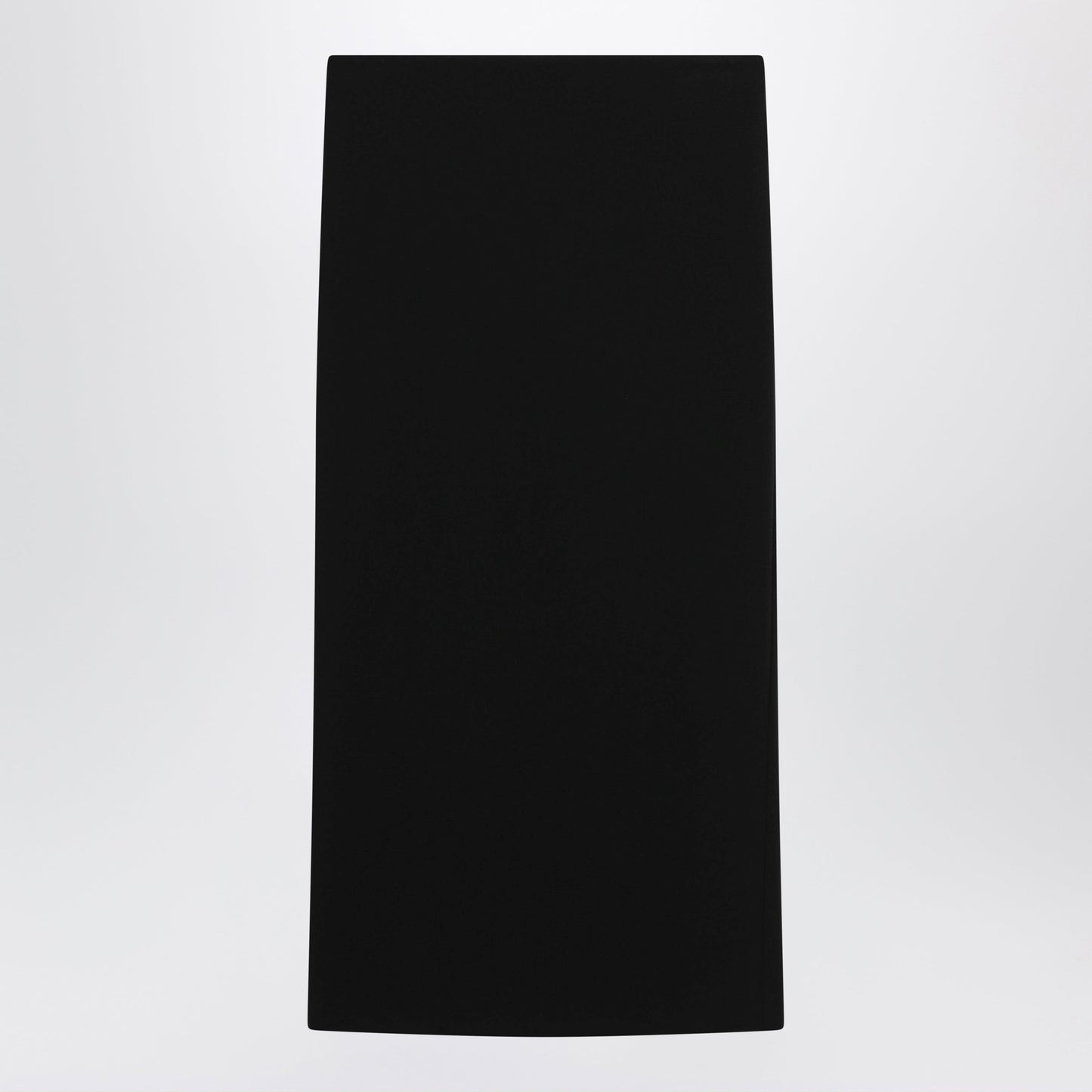 Max Mara Midi Skirt In Compact Crãªpe Jersey In Black Women MAX MARA