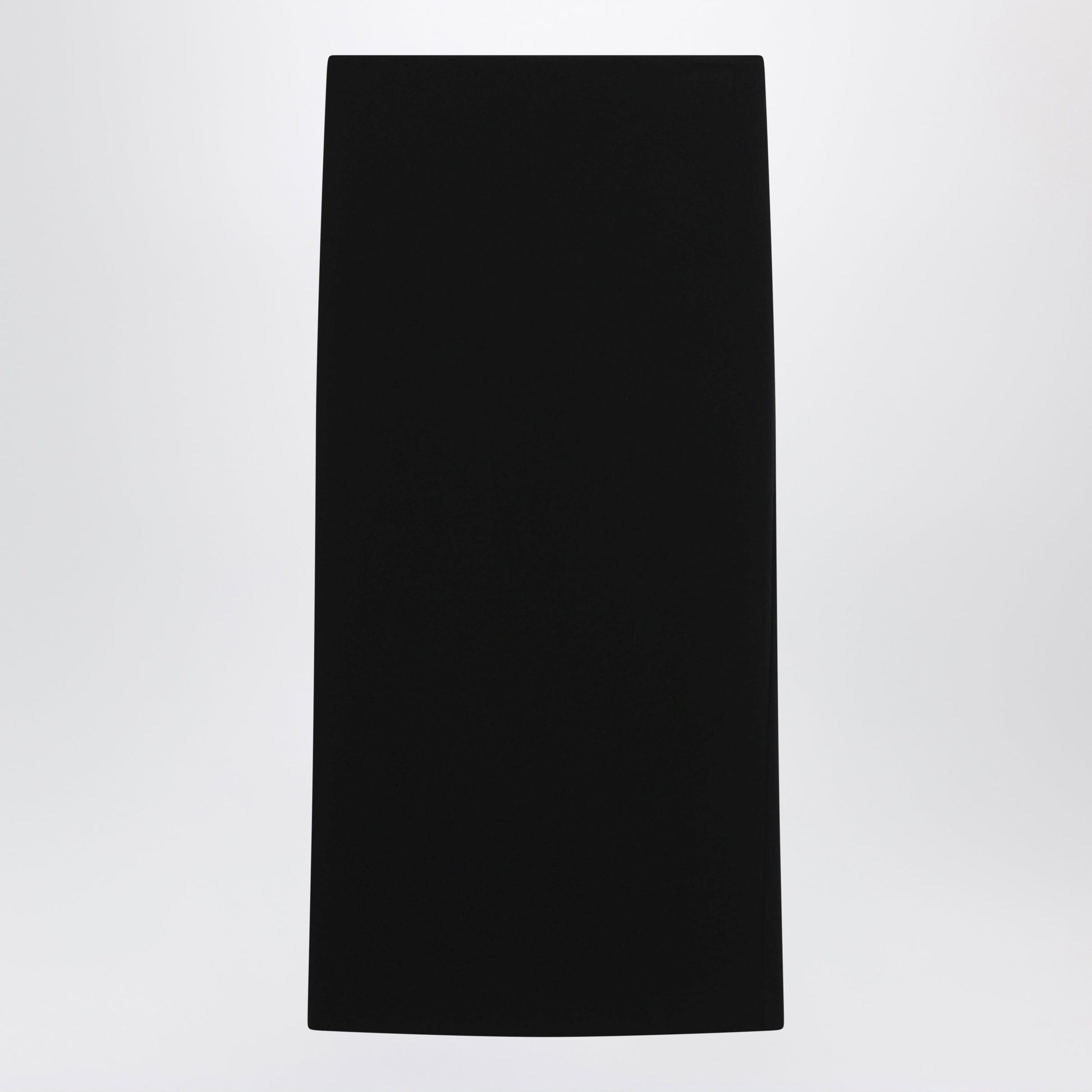Max Mara Midi Skirt In Compact Crãªpe Jersey In Black Women MAX MARA