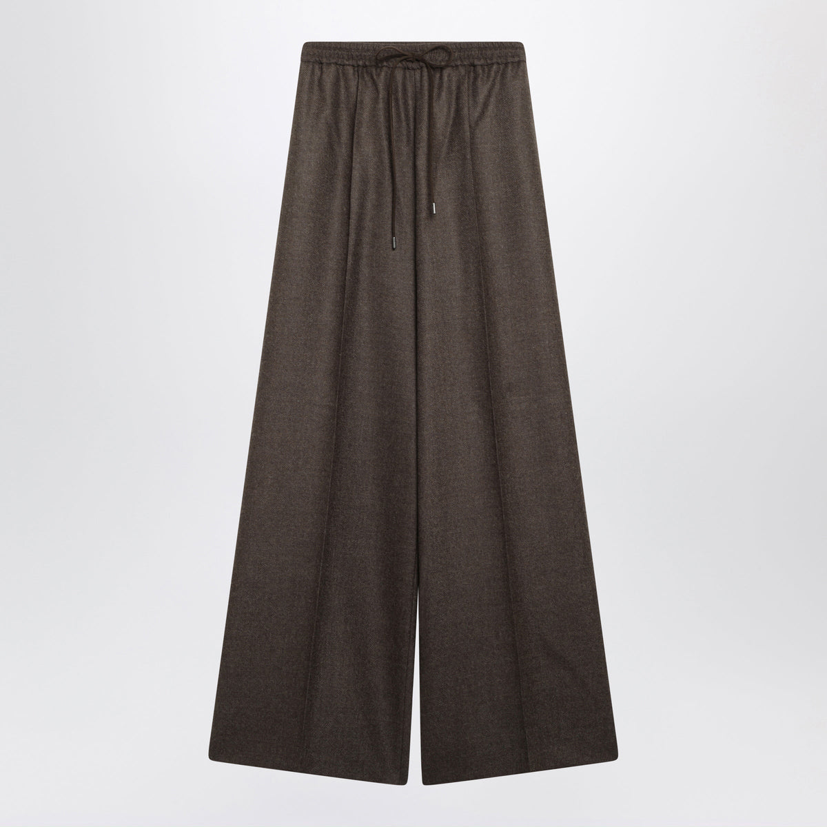 Max Mara Wolf Trousers In Melange Wool Women MAX MARA