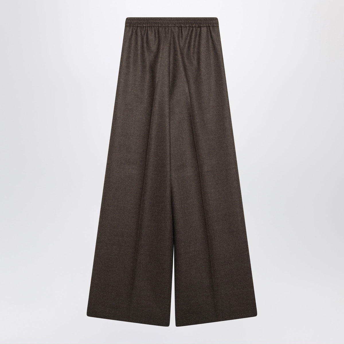Max Mara Wolf Trousers In Melange Wool Women MAX MARA
