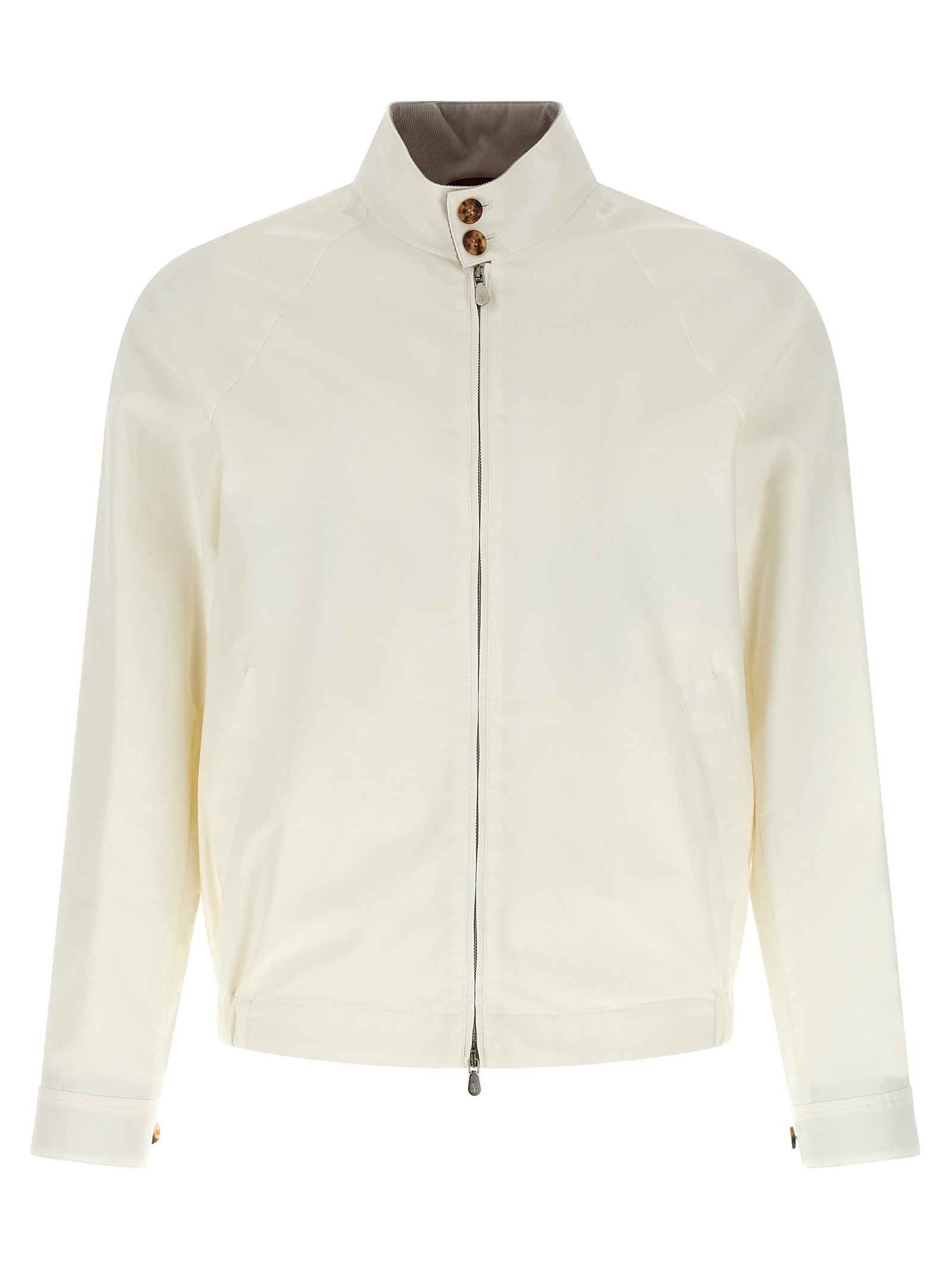 Brunello Cucinelli Men Techno Cotton Jacket BRUNELLO CUCINELLI