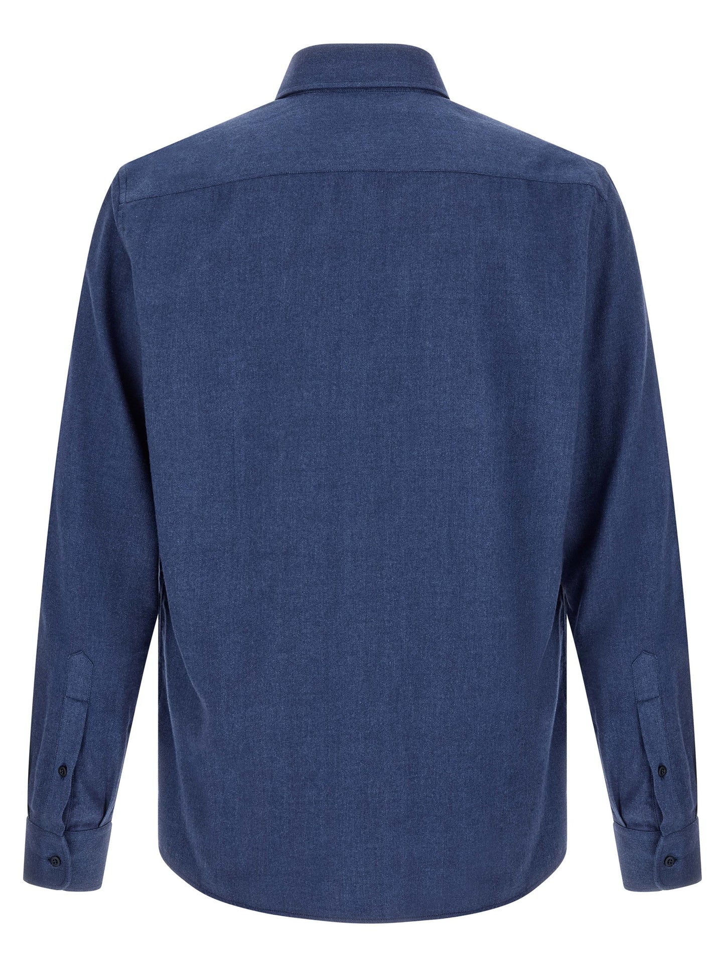 Brunello Cucinelli Men Herringbone Shirt BRUNELLO CUCINELLI