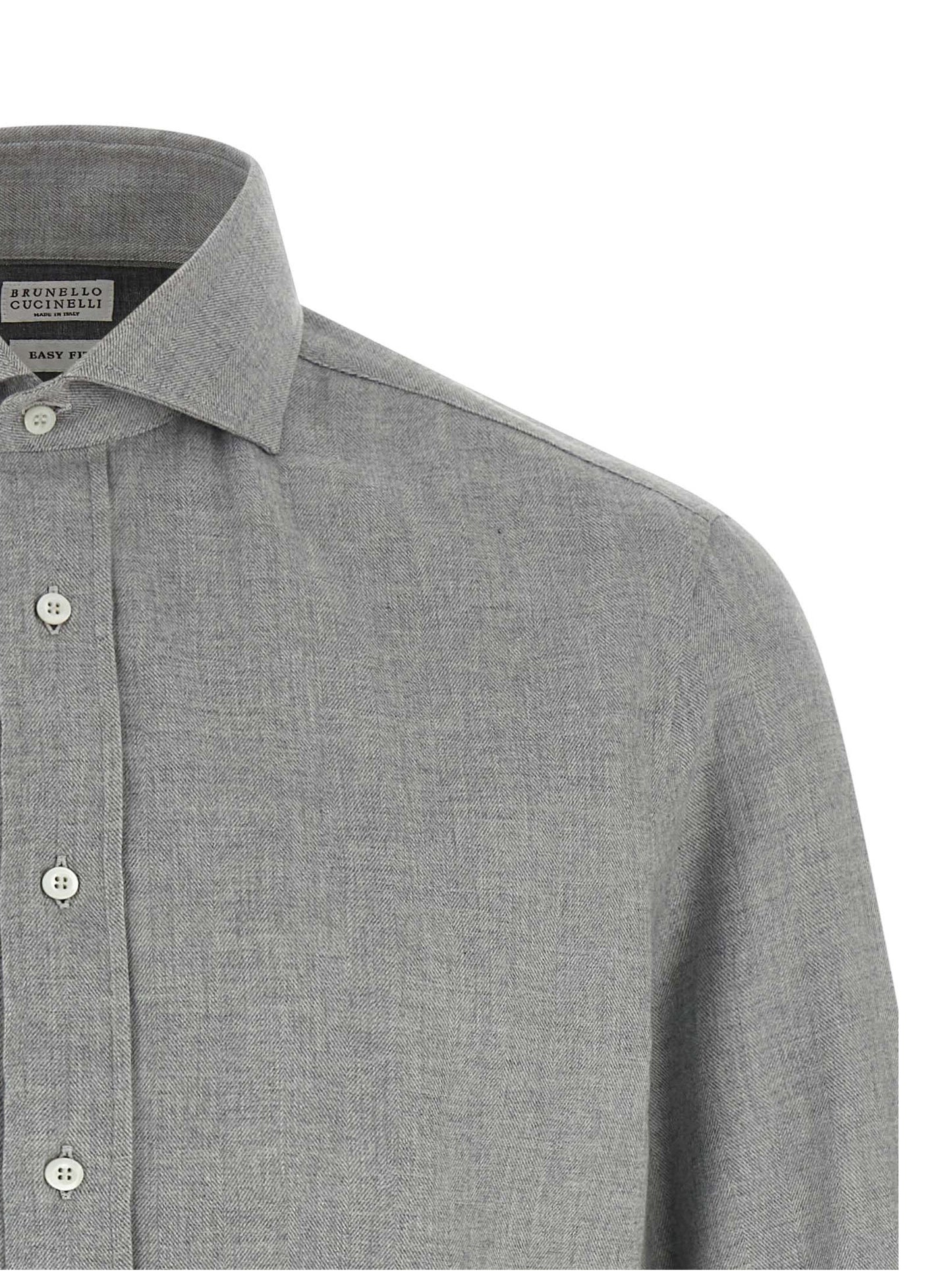 Brunello Cucinelli Men Cotton Shirt BRUNELLO CUCINELLI