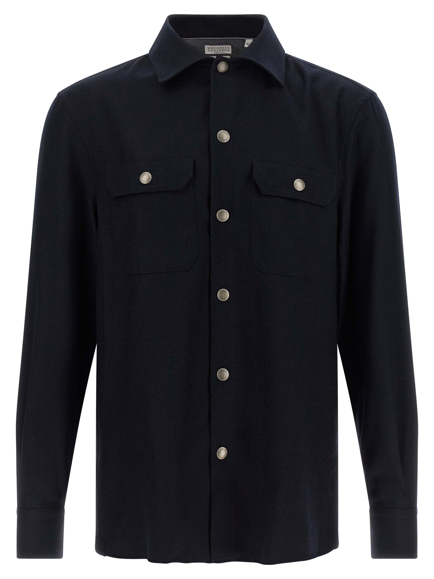 Brunello Cucinelli Men Flannel Overshirt BRUNELLO CUCINELLI