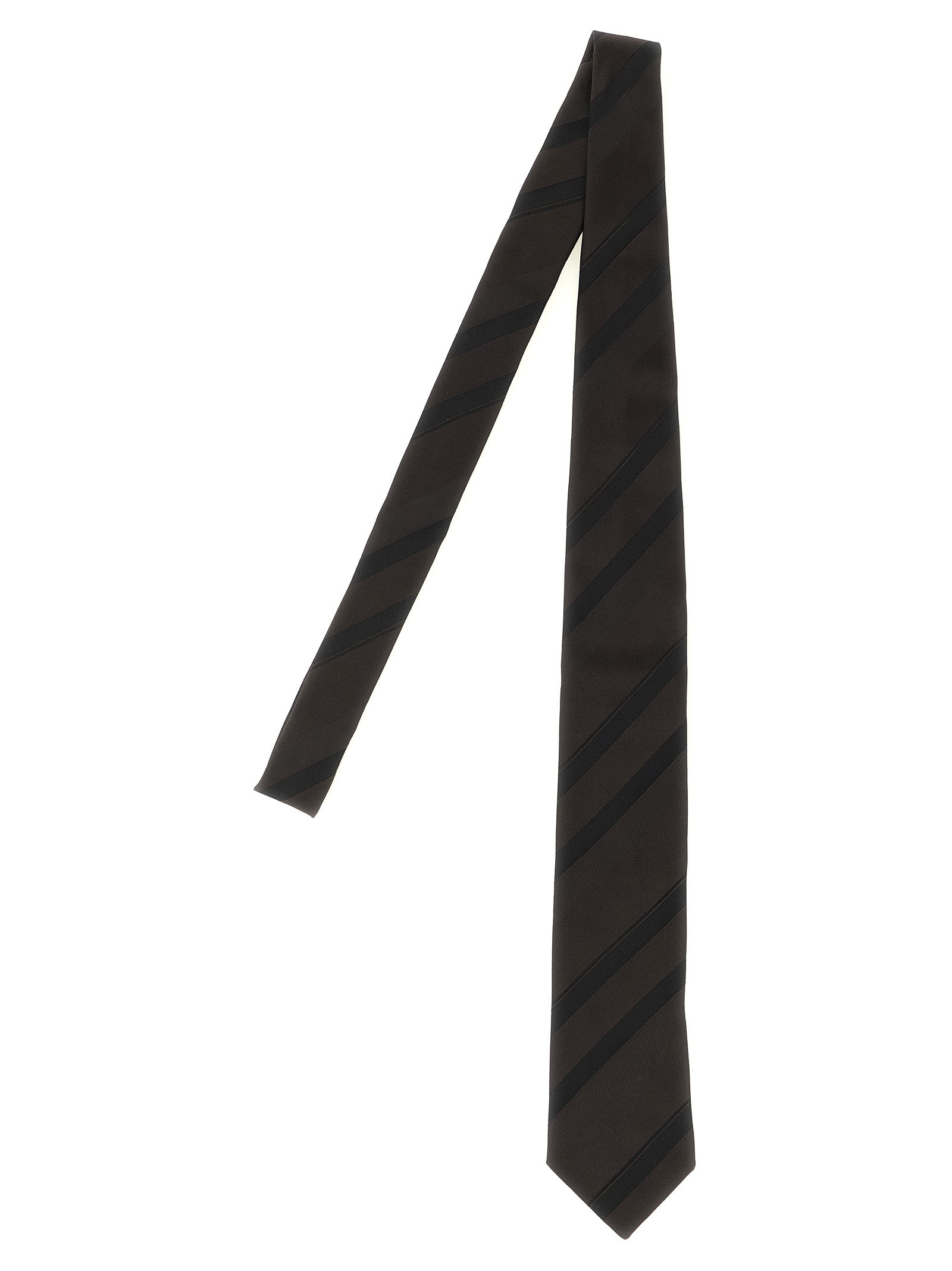 Brunello Cucinelli Men Regimental Silk Tie BRUNELLO CUCINELLI