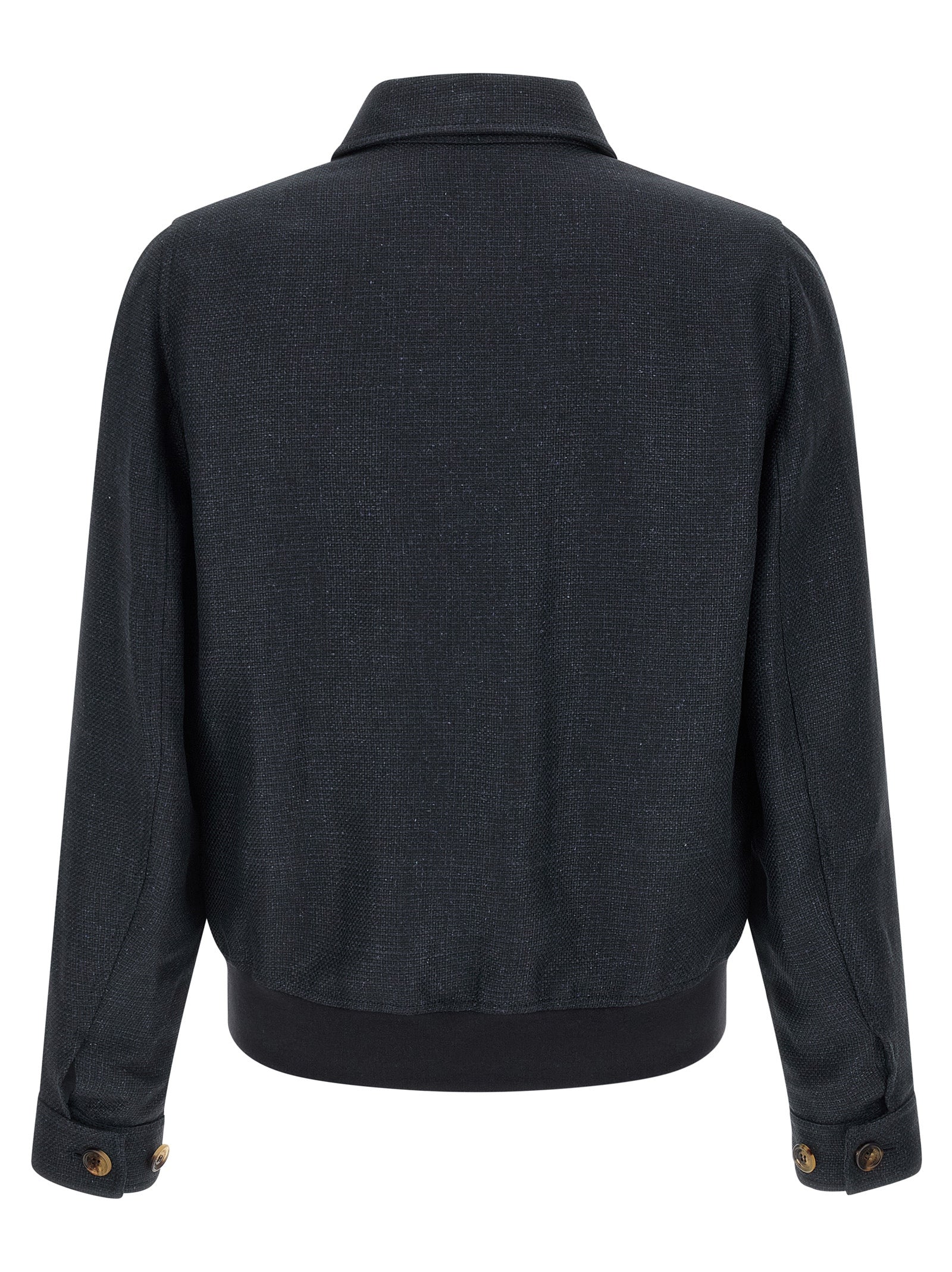 Brunello Cucinelli Men Linen Blend Jacket BRUNELLO CUCINELLI