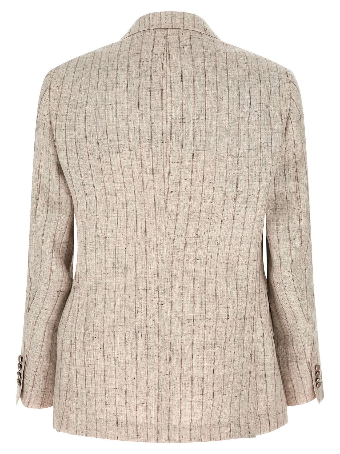 Brunello Cucinelli Men Pinstripe Twill Blazer BRUNELLO CUCINELLI