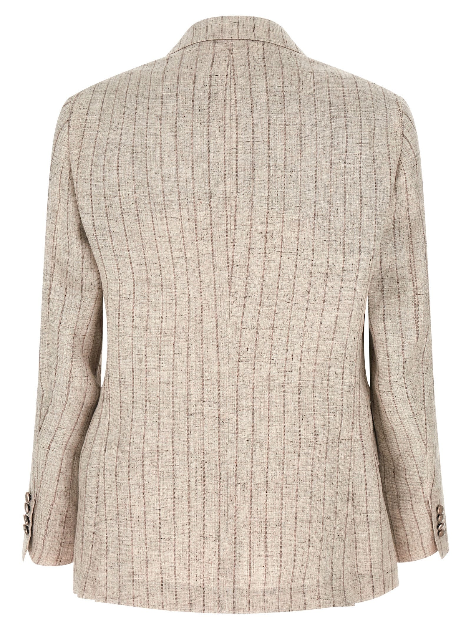 Brunello Cucinelli Men Pinstripe Twill Blazer BRUNELLO CUCINELLI