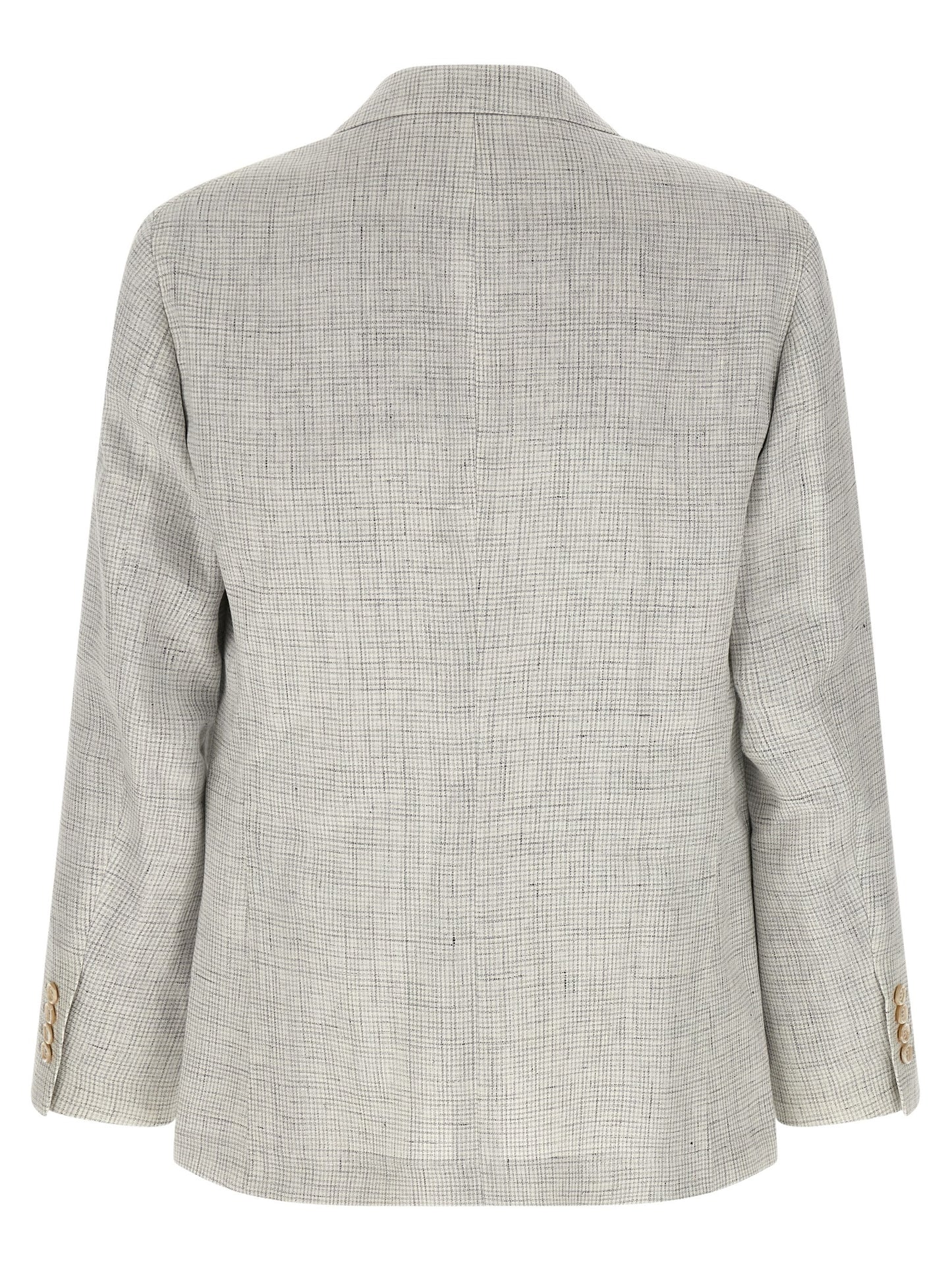Brunello Cucinelli Men Linen Operated Blazer BRUNELLO CUCINELLI