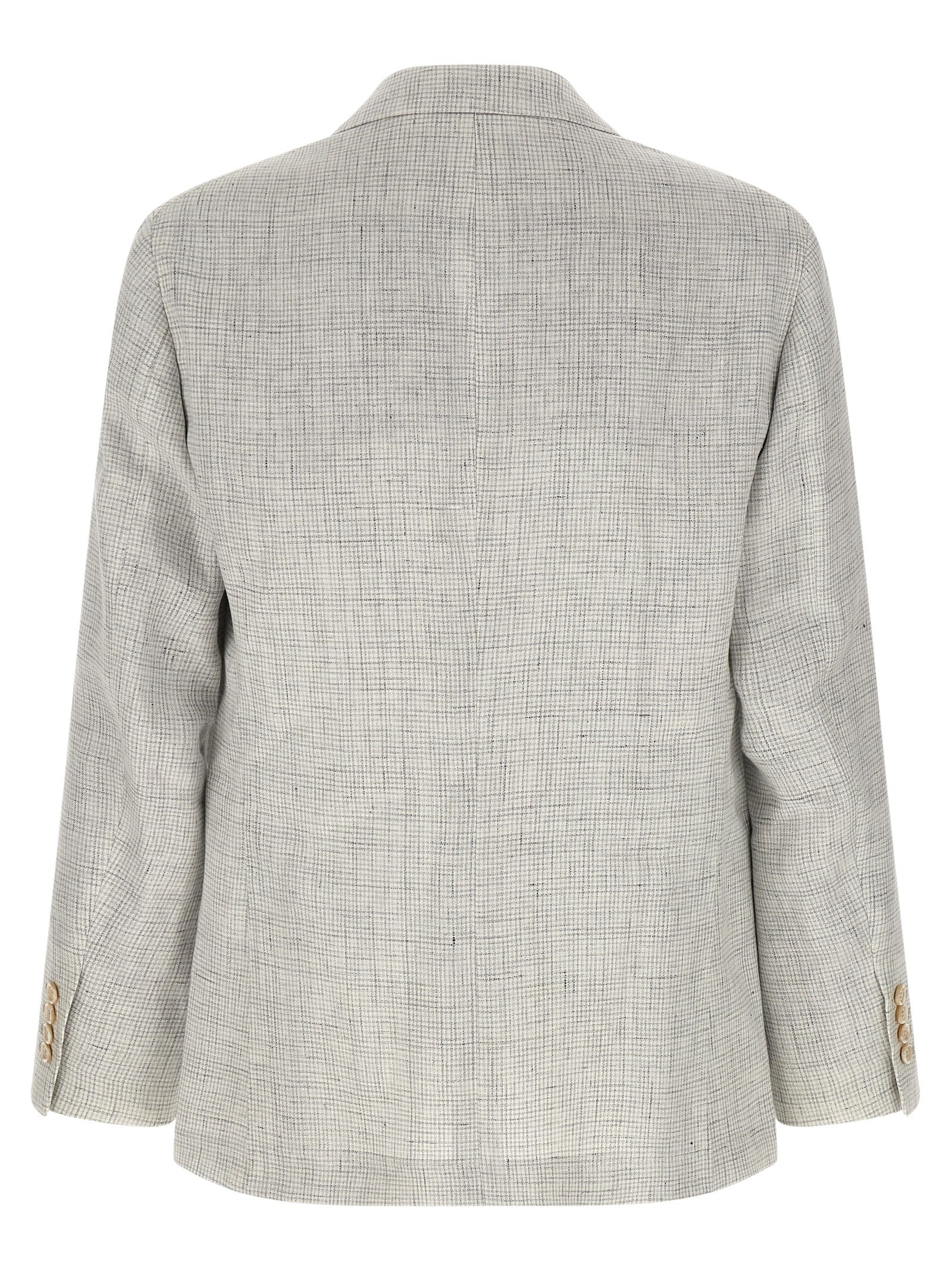 Brunello Cucinelli Men Linen Operated Blazer BRUNELLO CUCINELLI