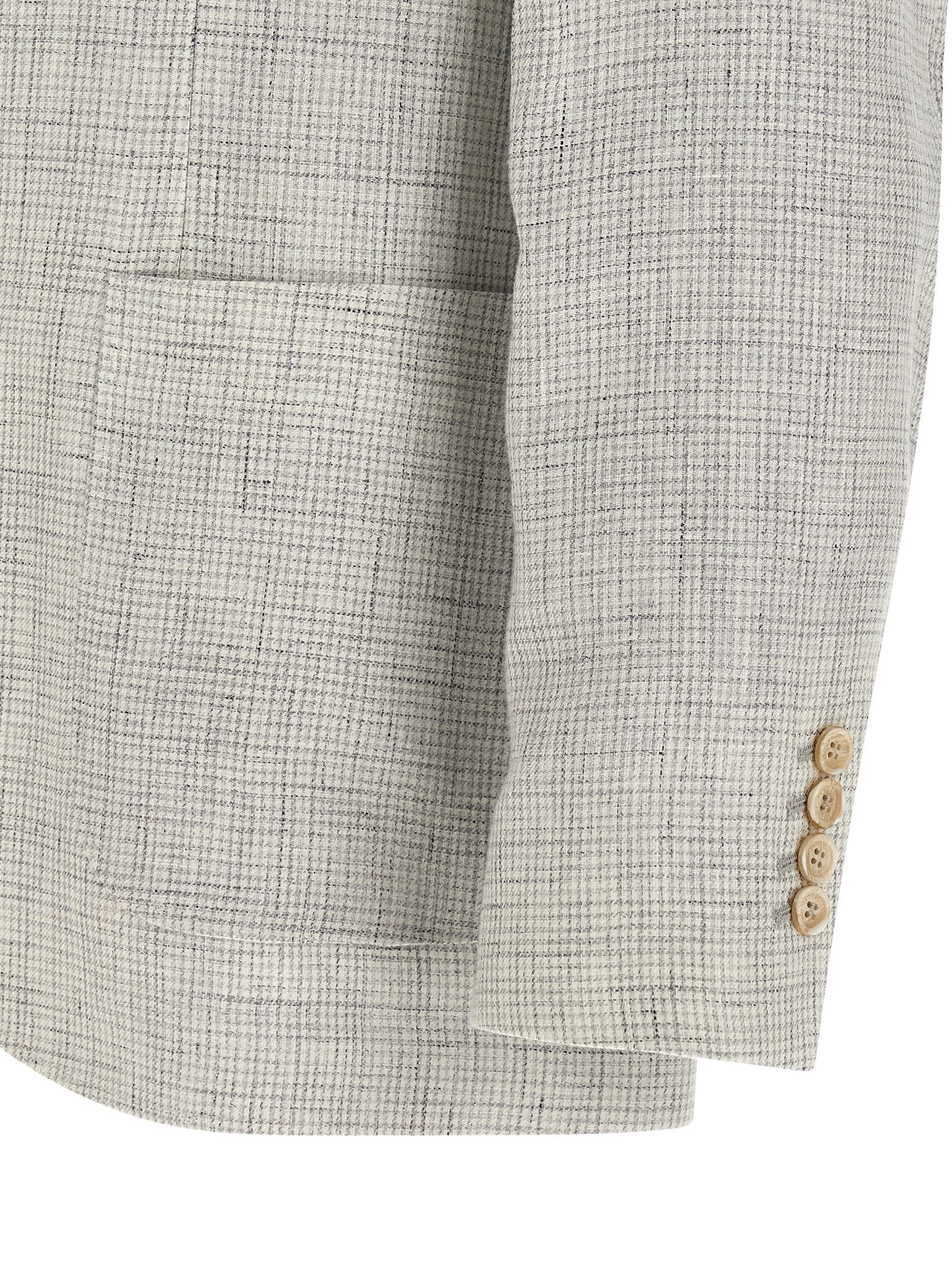 Brunello Cucinelli Men Linen Operated Blazer BRUNELLO CUCINELLI