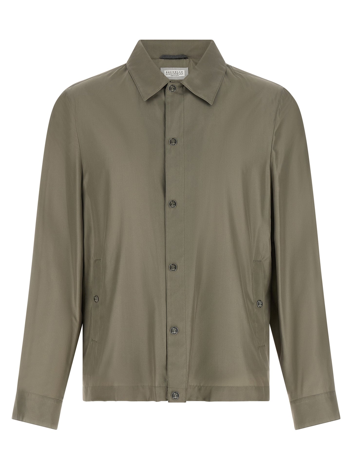 Brunello Cucinelli Men Membrane Silk Jacket BRUNELLO CUCINELLI